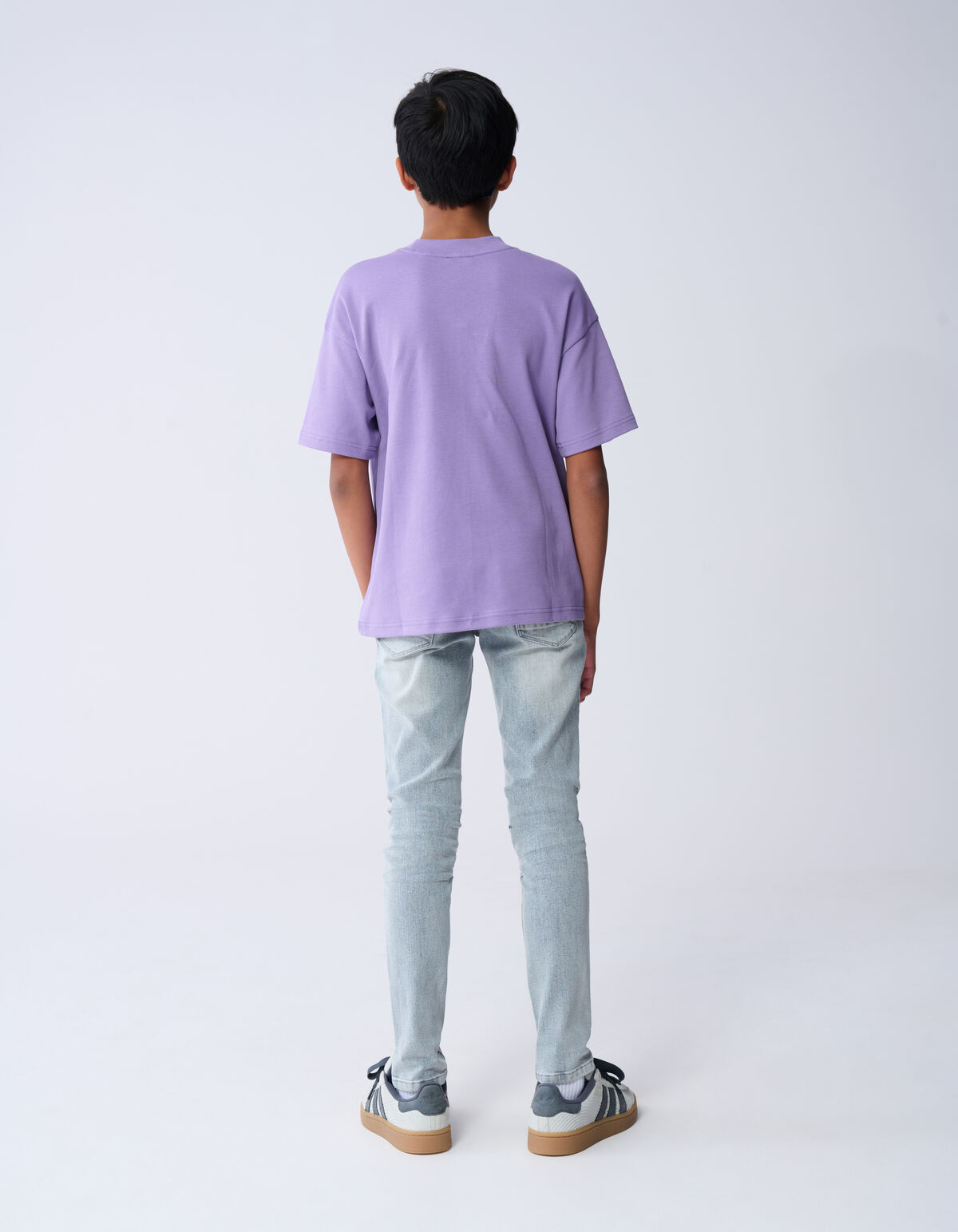 Rush Hour Artwork T-Shirt Lila SHOEBY BOYS