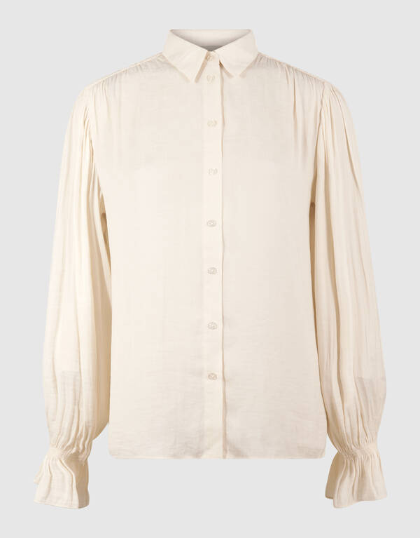 Raffbluse Off White von Mieke SHOEBY WOMEN