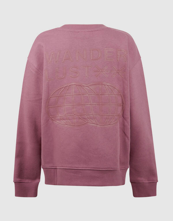 Wanderlust Kunstpullover Hellrosa SHOEBY BOYS