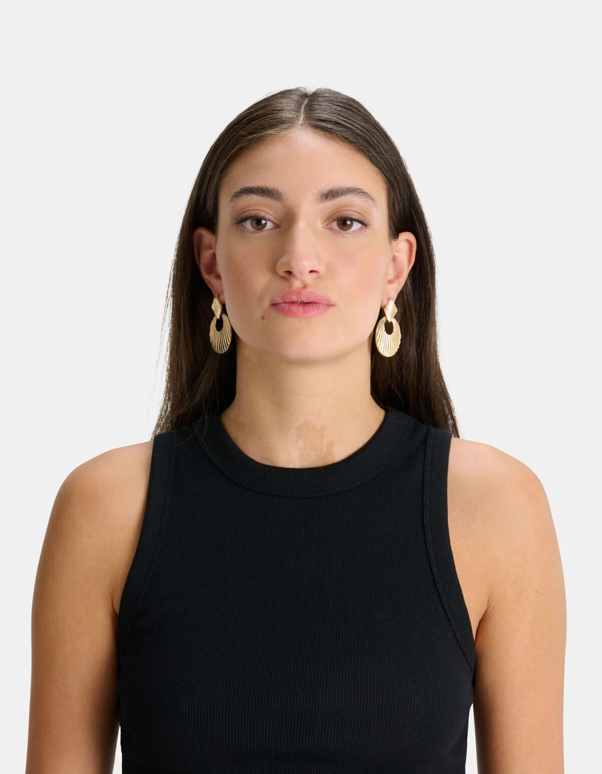 Gold gefütterte Ohrringe SHOEBY ACCESSOIRES