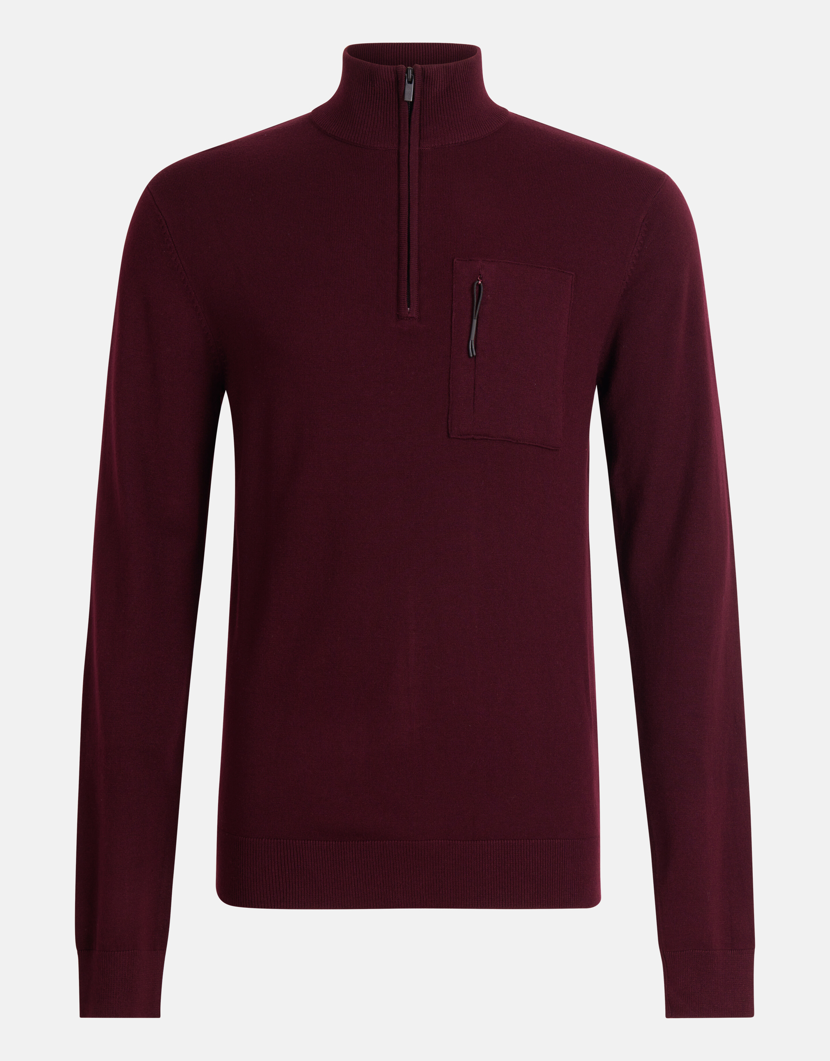 Rollkragenpullover mit Reißverschluss Lila SHOEBY MEN
