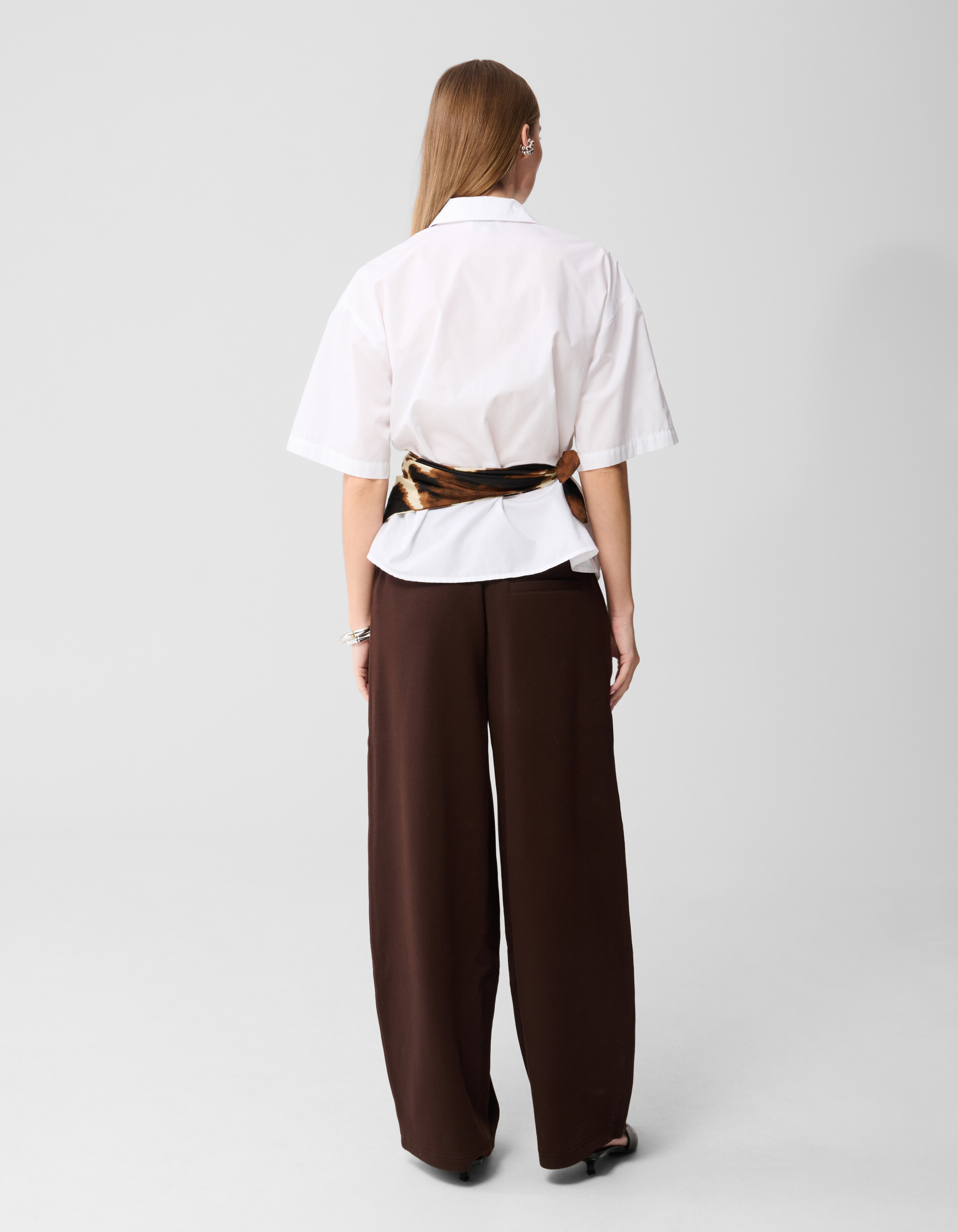 Clean Jogger Hose Dunkelbraun SHOEBY WOMEN