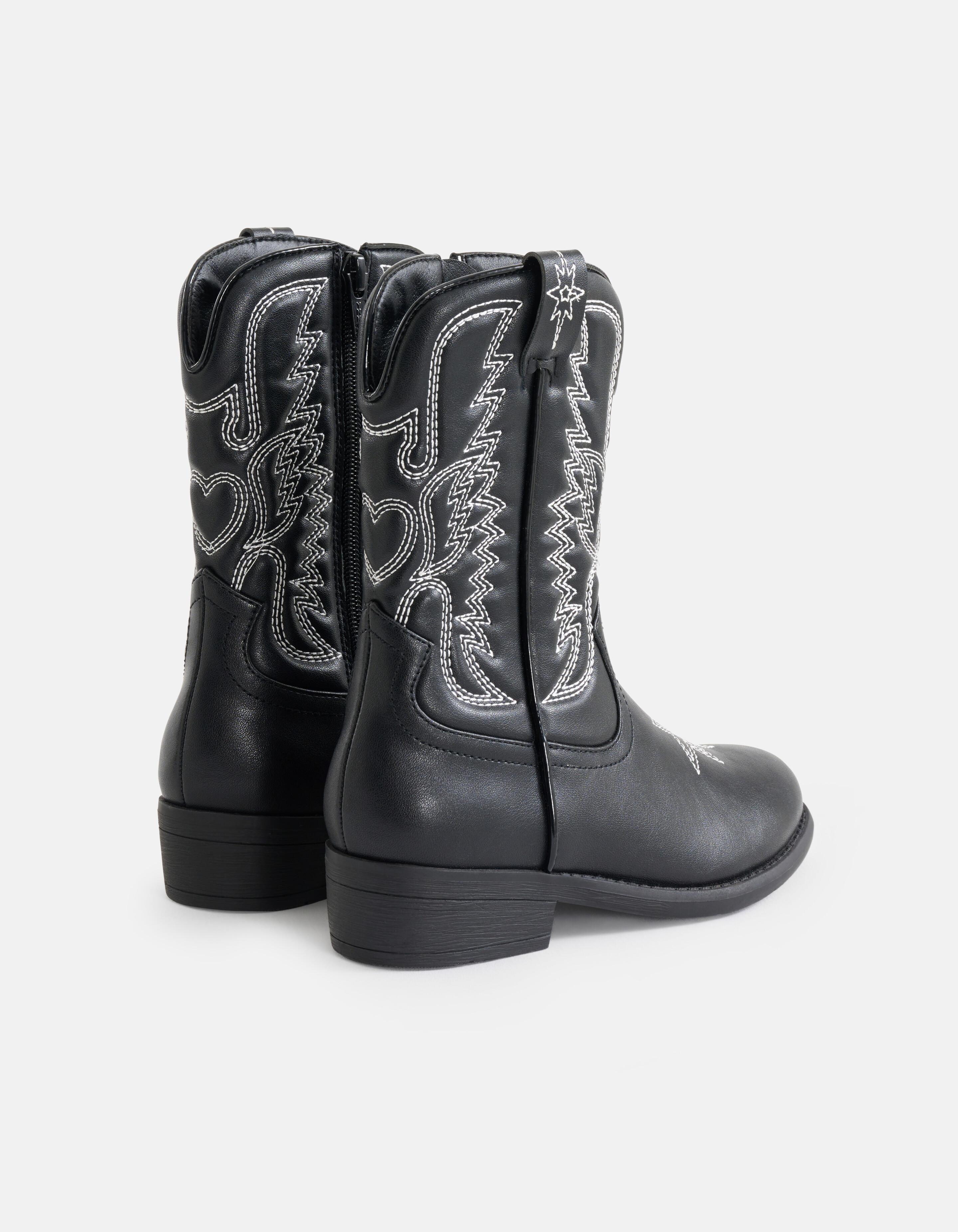 Western Laars Zwart SHOEBY SHOES