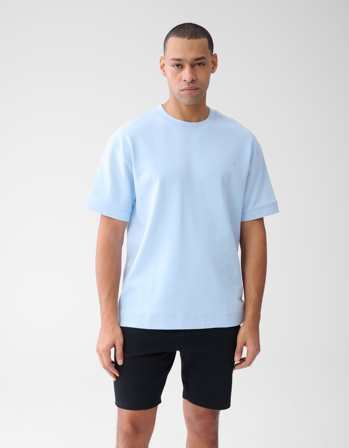 Artwork T-shirt Hellblau SHOEBY MEN