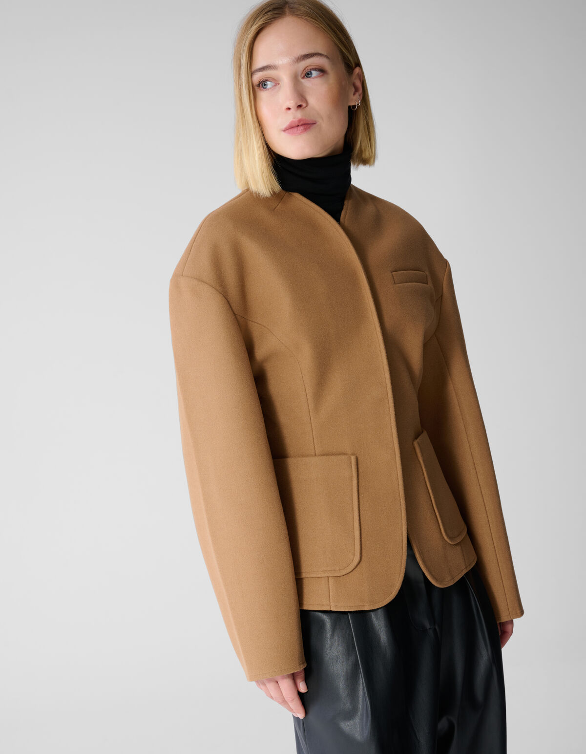 Eggshape Jacke Camel By Lonneke SHOEBY WOMEN