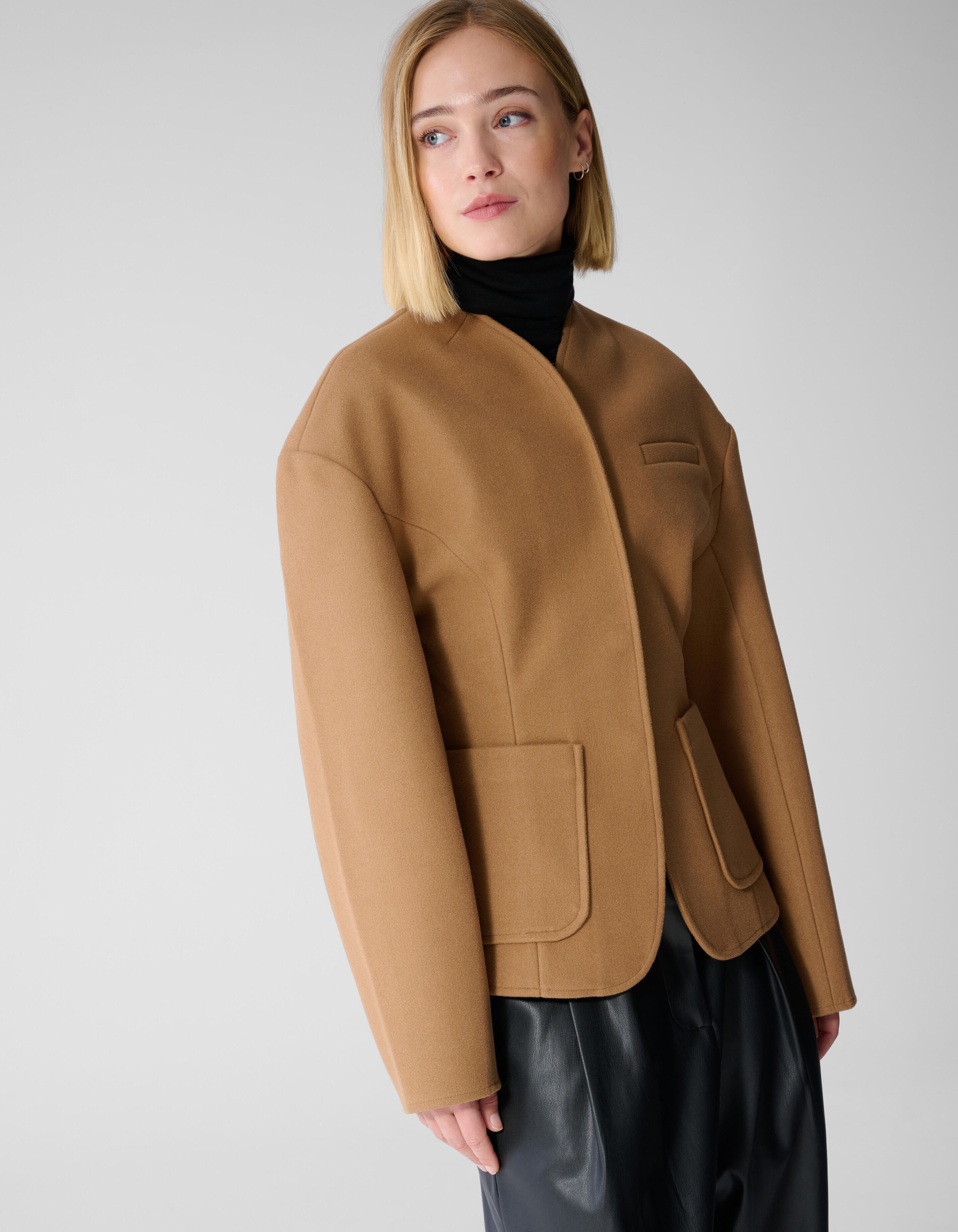 Eggshape Jacke Camel By Lonneke SHOEBY WOMEN