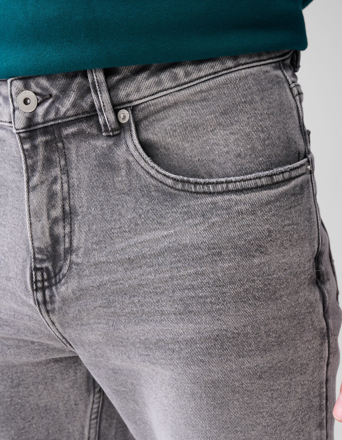 Taillierte Jeans Grau L32 SHOEBY MEN