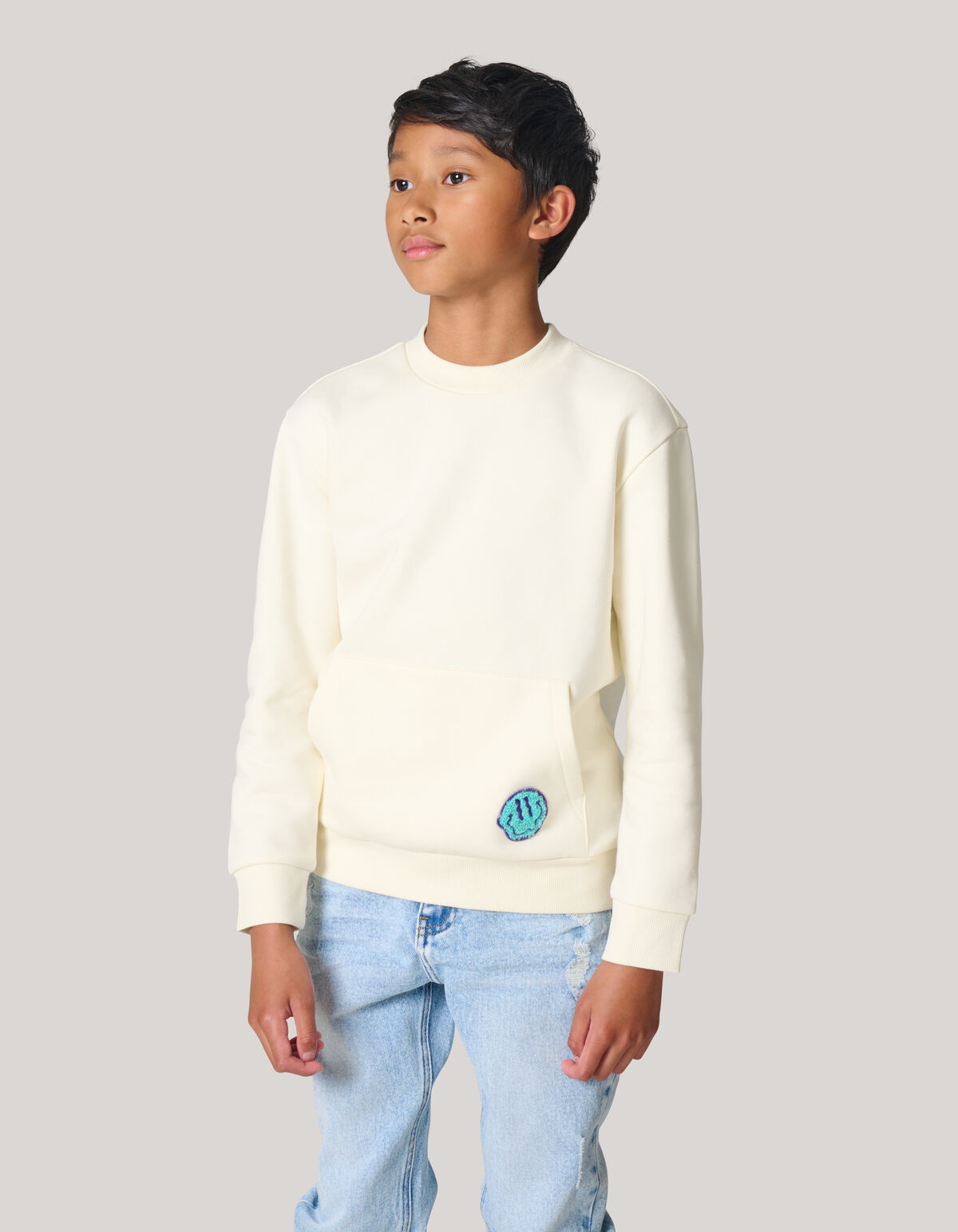 Artwork Pullover Off Weiß SHOEBY BOYS