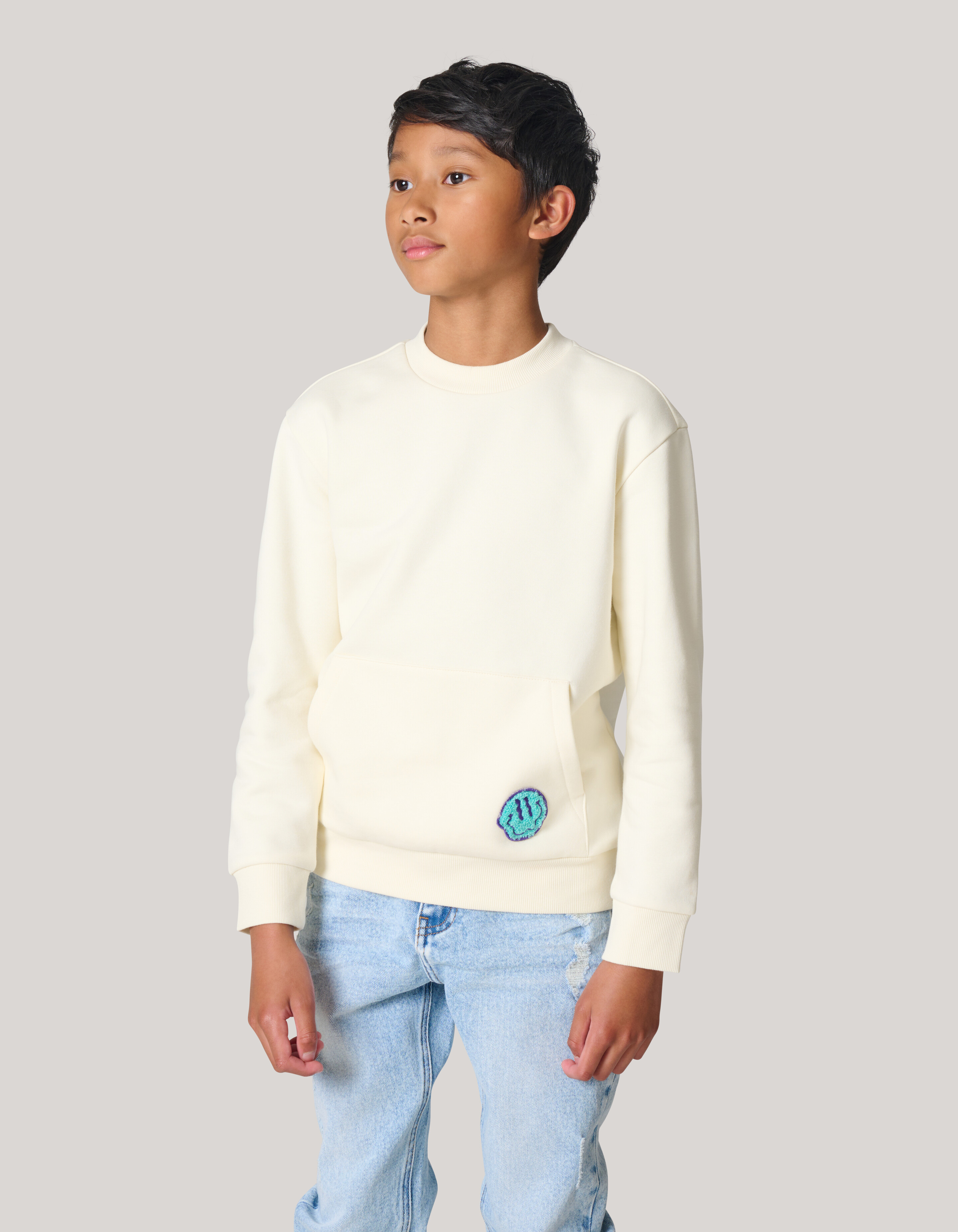 Artwork Pullover Off Weiß SHOEBY BOYS