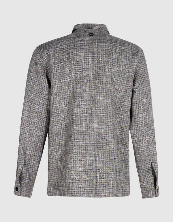 Kariertes Overshirt Grau SHOEBY MEN