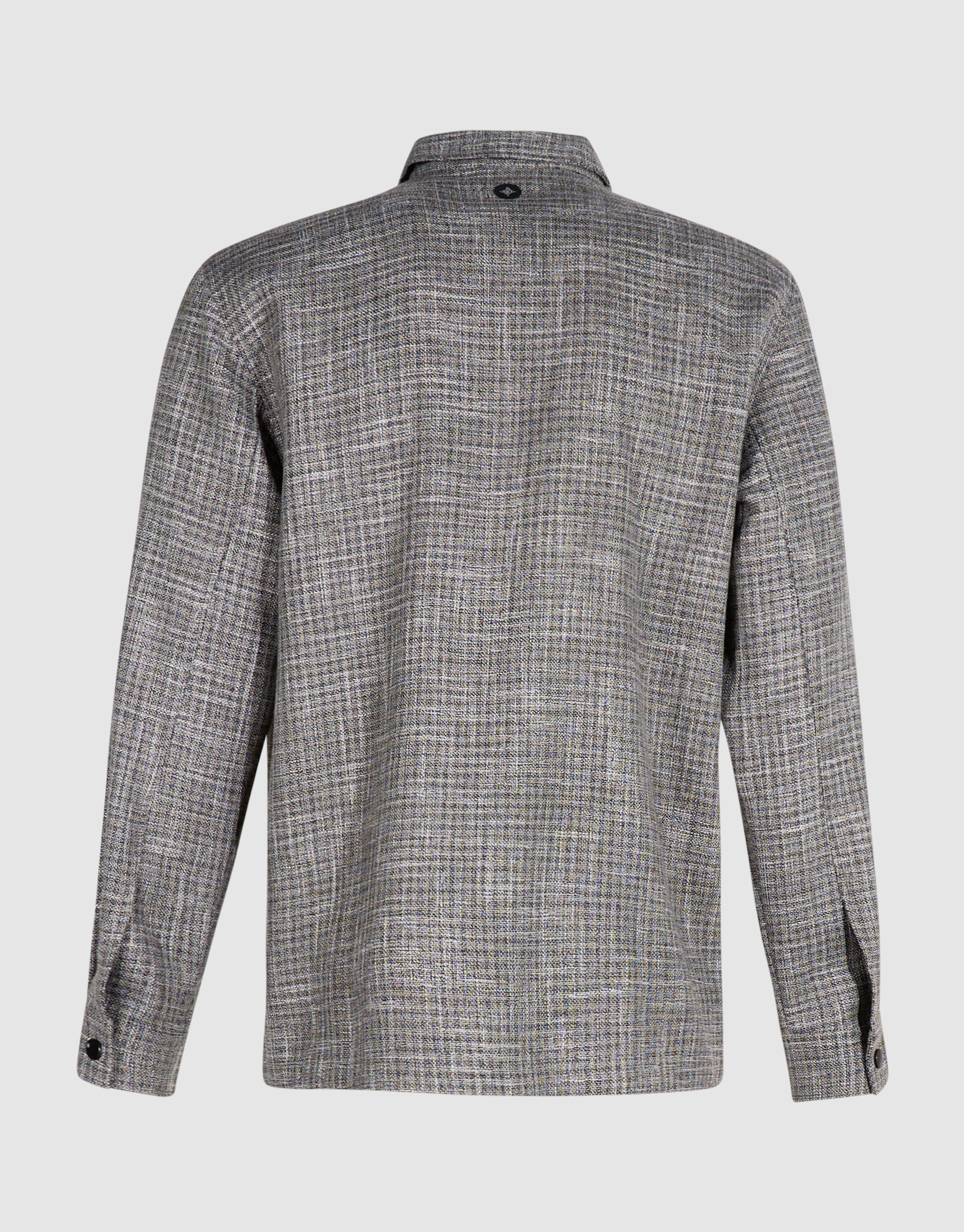 Kariertes Overshirt Grau SHOEBY MEN