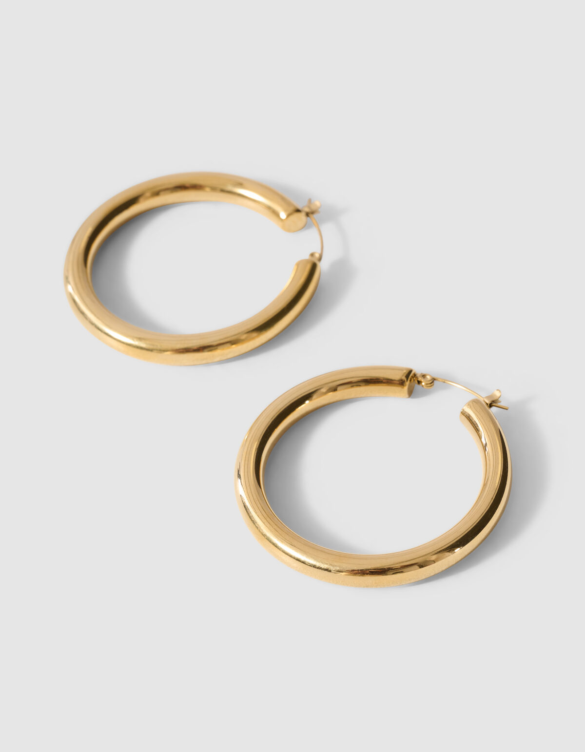 Basic Thick Ohrringe Gold SHOEBY ACCESSOIRES