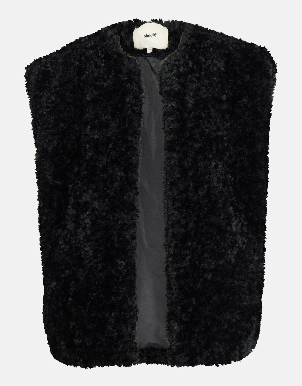 Teddy Gilet Schwarz SHOEBY WOMEN
