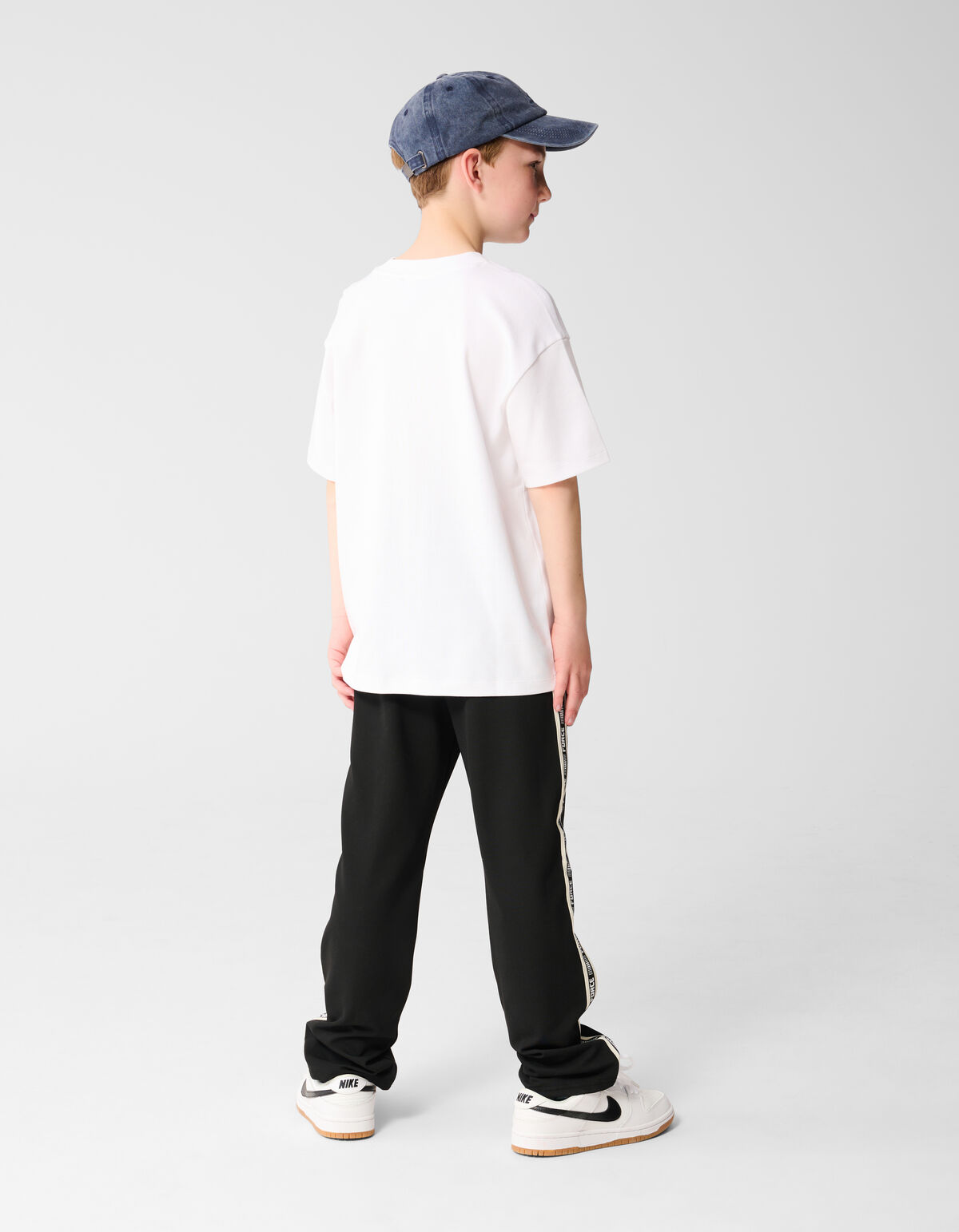 Basic-T-Shirt Weiß SHOEBY BOYS