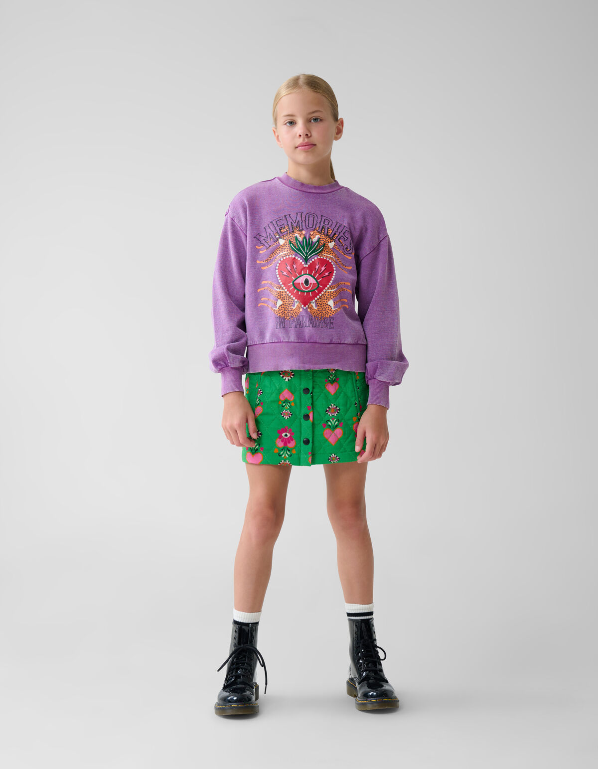 Artwork Pullover Lila SHOEBY GIRLS