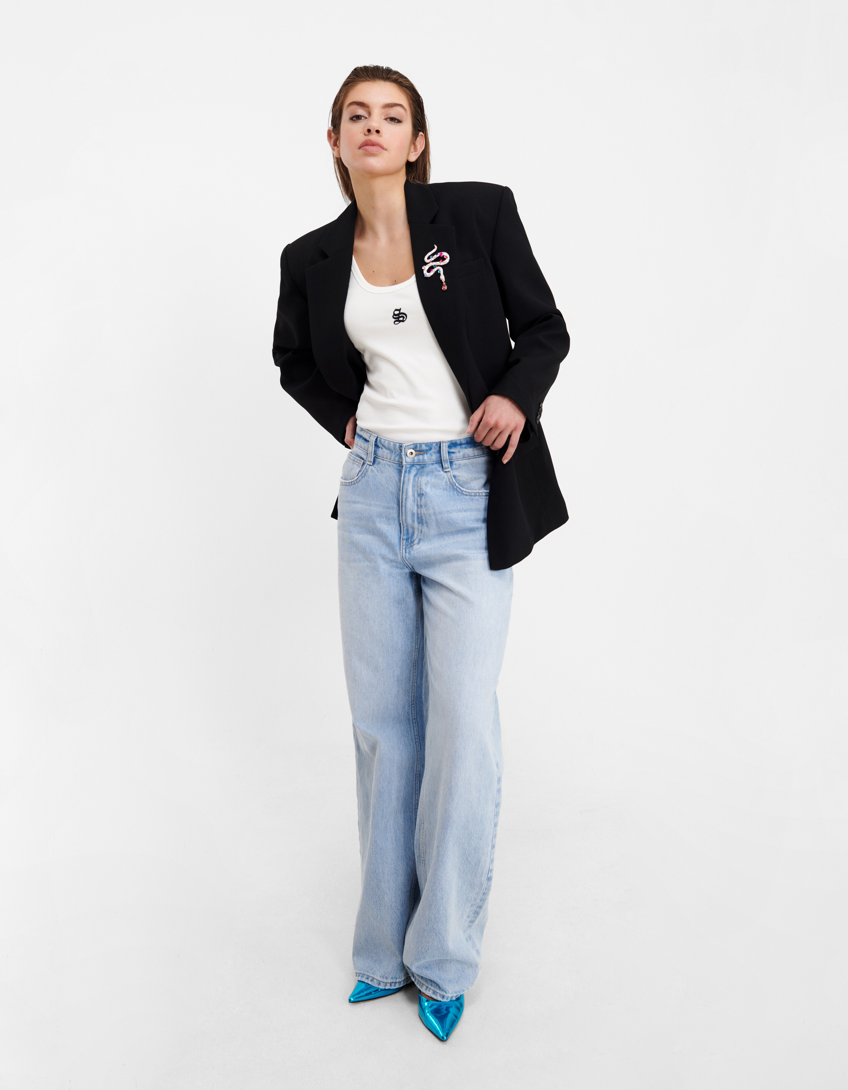 Taillierter Blazer Schwarz SHOEBY WOMEN
