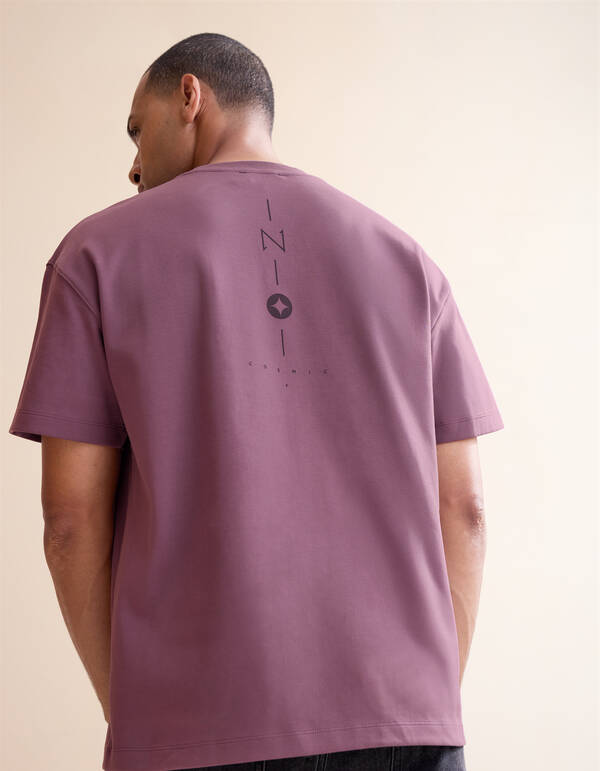 Spark Artwork T-Shirt Lila SHOEBY MEN