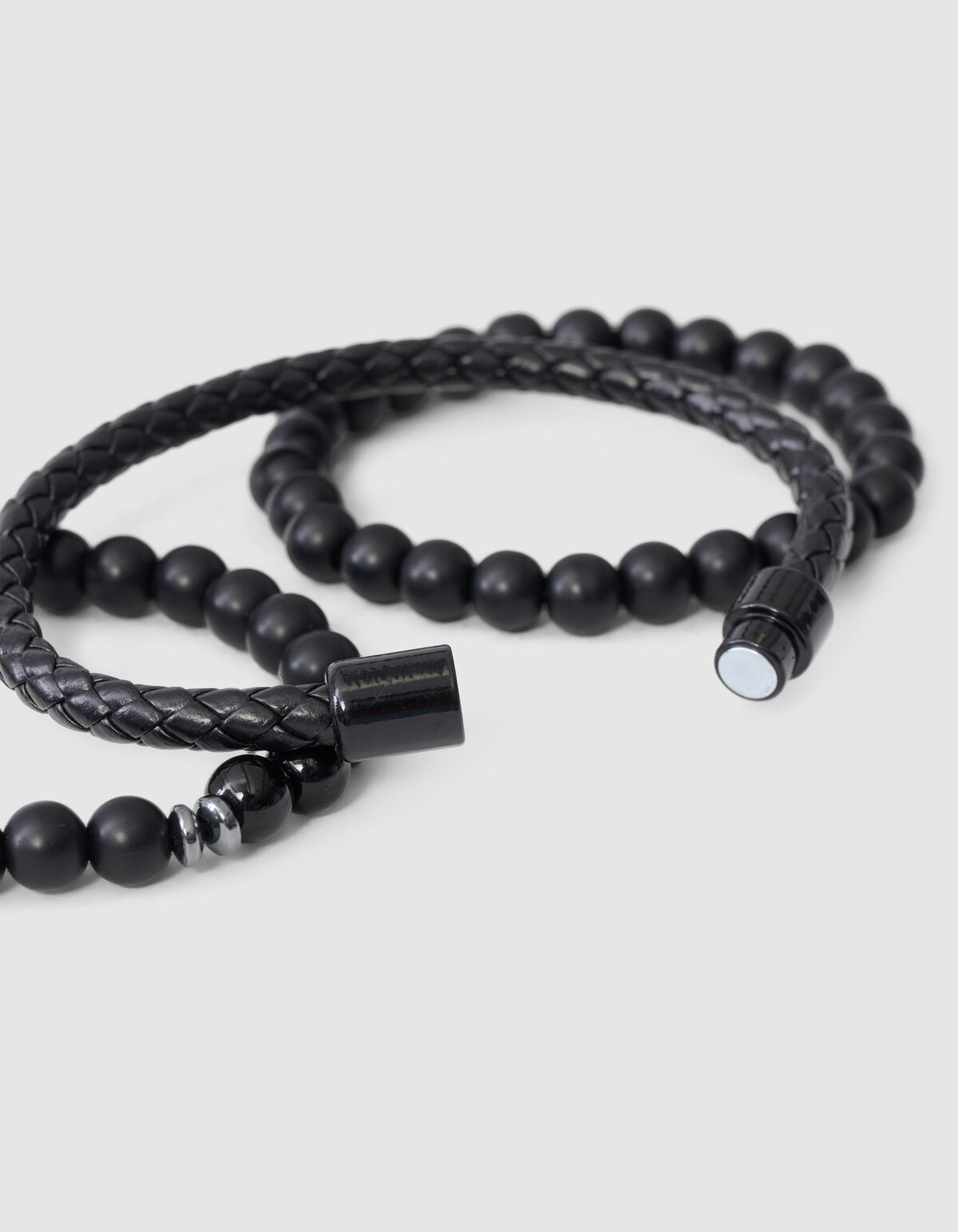 Perlenarmband-Set Zwart SHOEBY MEN