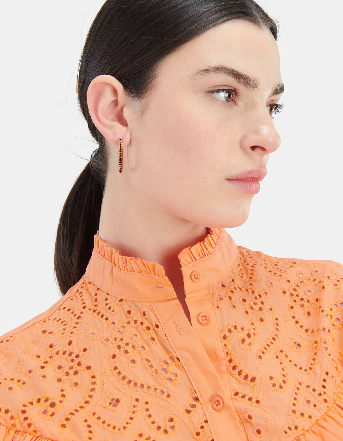 Orangerie Poplin Bluse EKSEPT