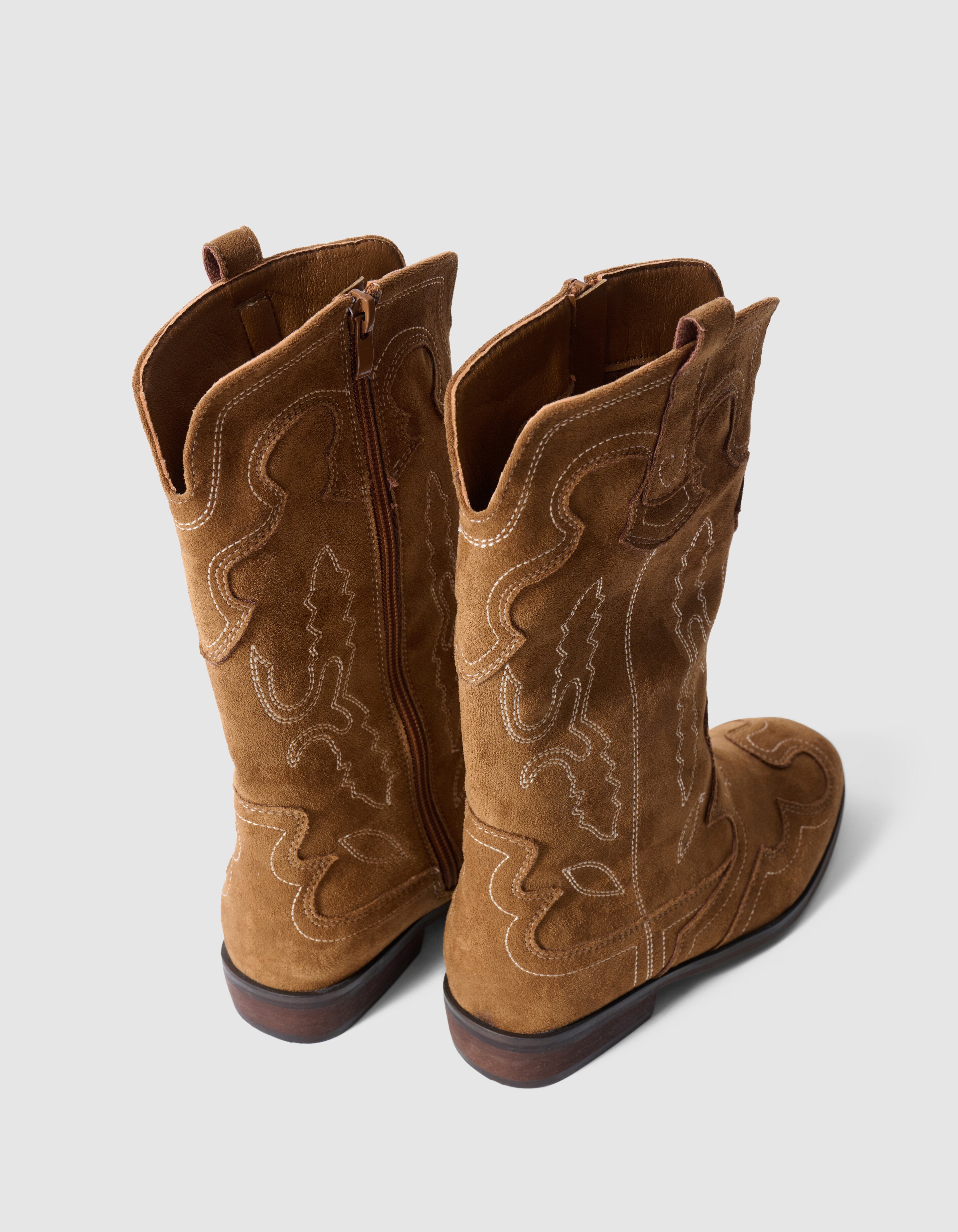 Soft Western Stiefel hellbraun SHOEBY SHOES