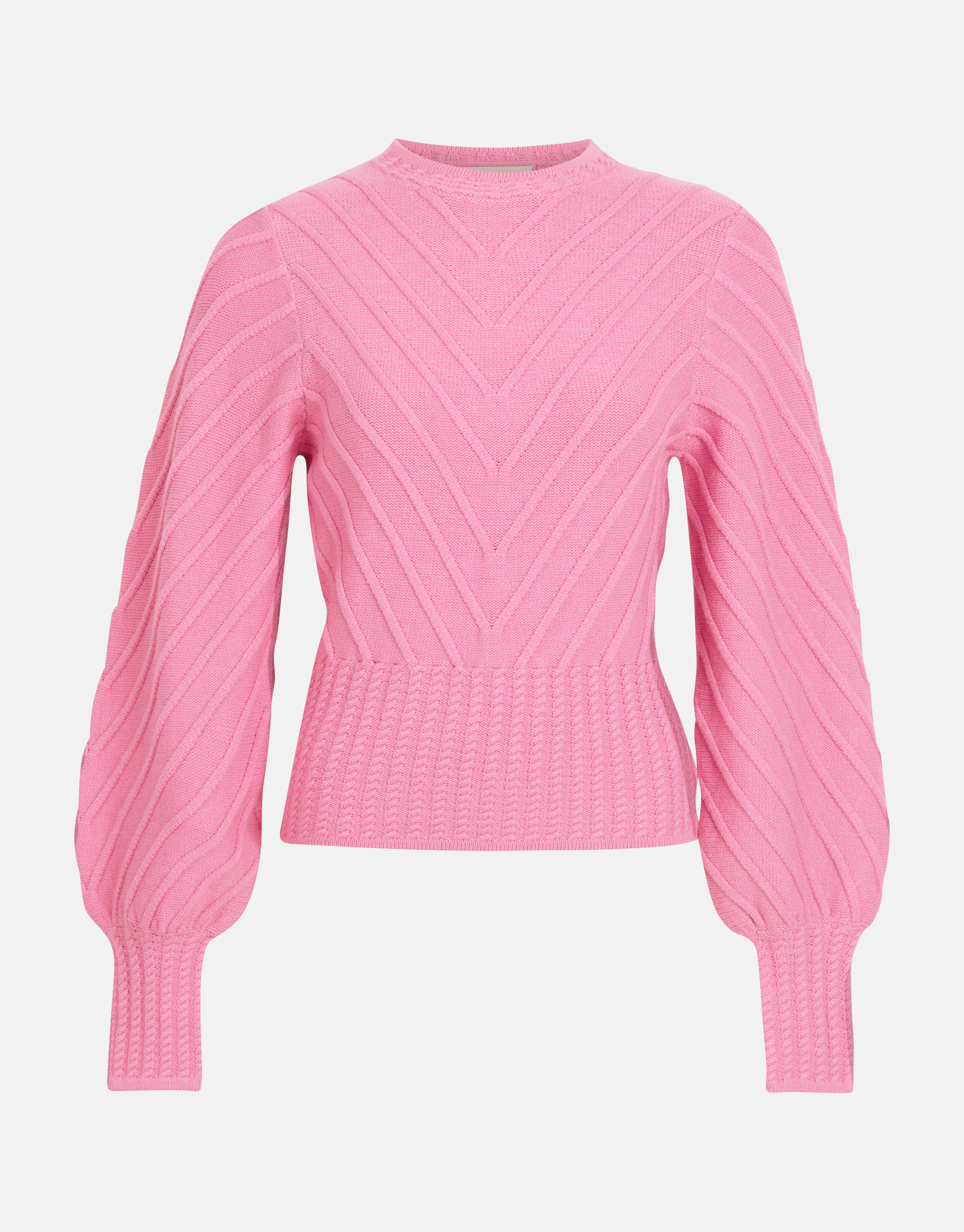 Diagonaler Pullover Rosa SHOEBY WOMEN