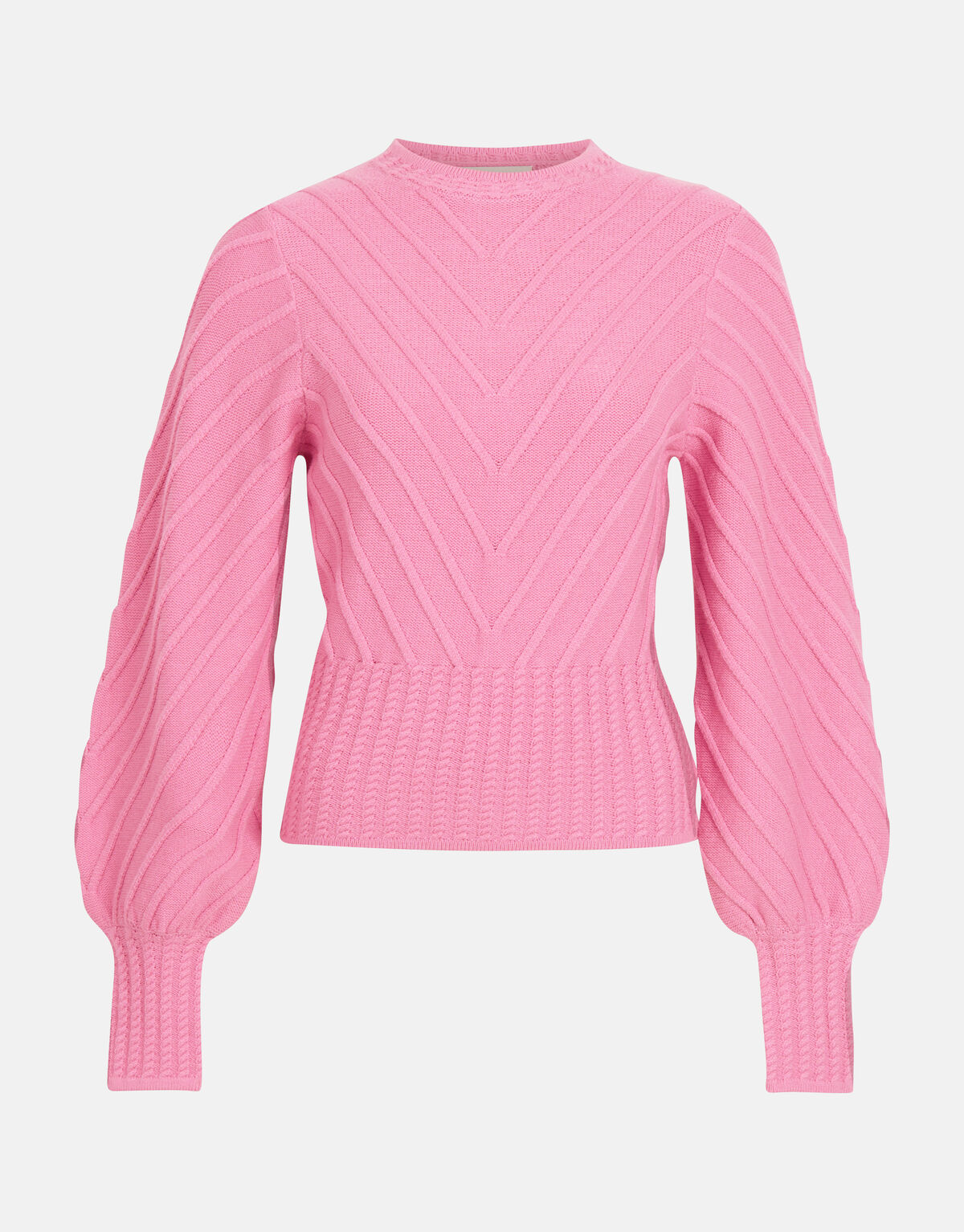 Diagonaler Pullover Rosa SHOEBY WOMEN