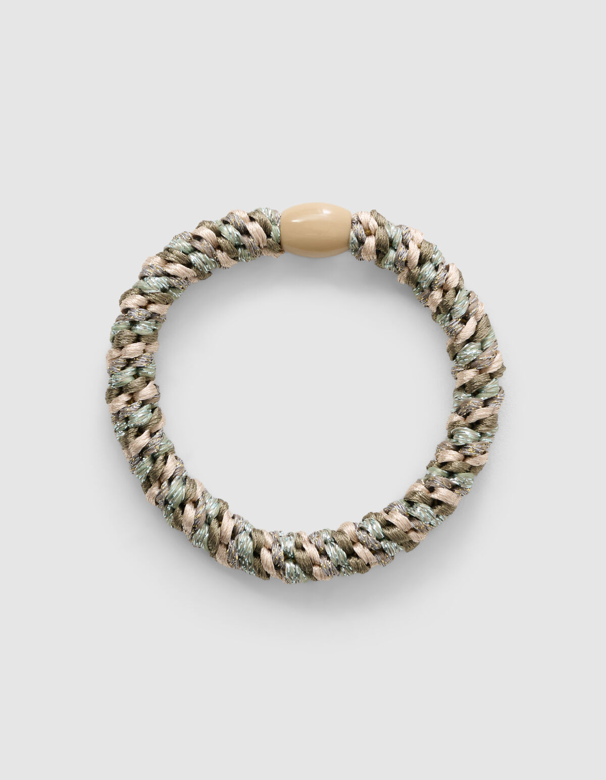 Lurex Haargummis Khaki SHOEBY ACCESSOIRES