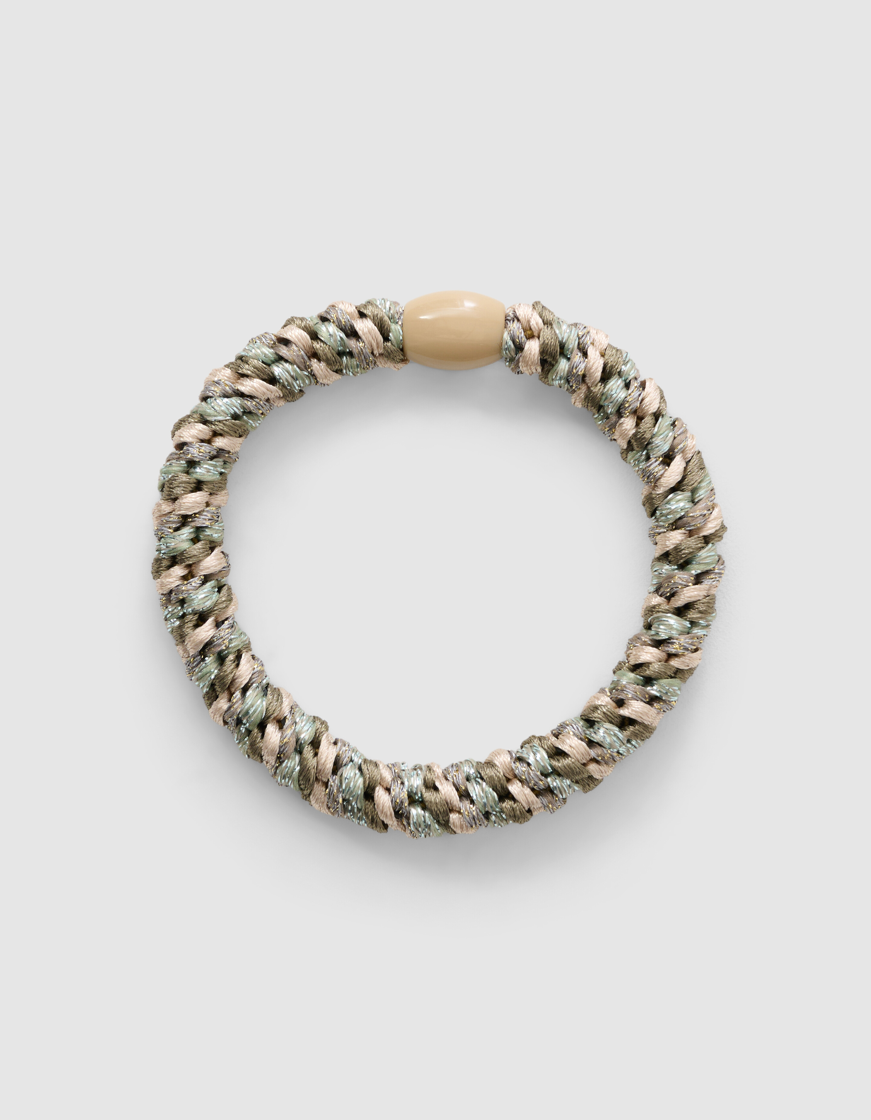 Lurex Haargummis Khaki SHOEBY ACCESSOIRES