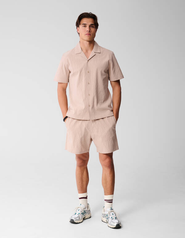 Textur Shirt Sand SHOEBY MEN