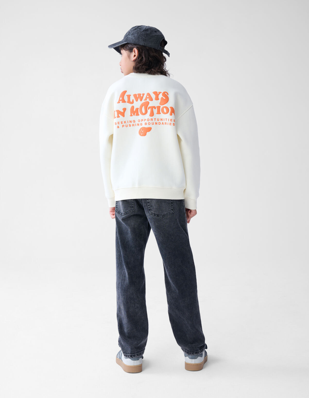 Motion Pullover Off White SHOEBY BOYS