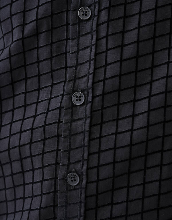 Flockdruck Shirt Schwarz SHOEBY BOYS