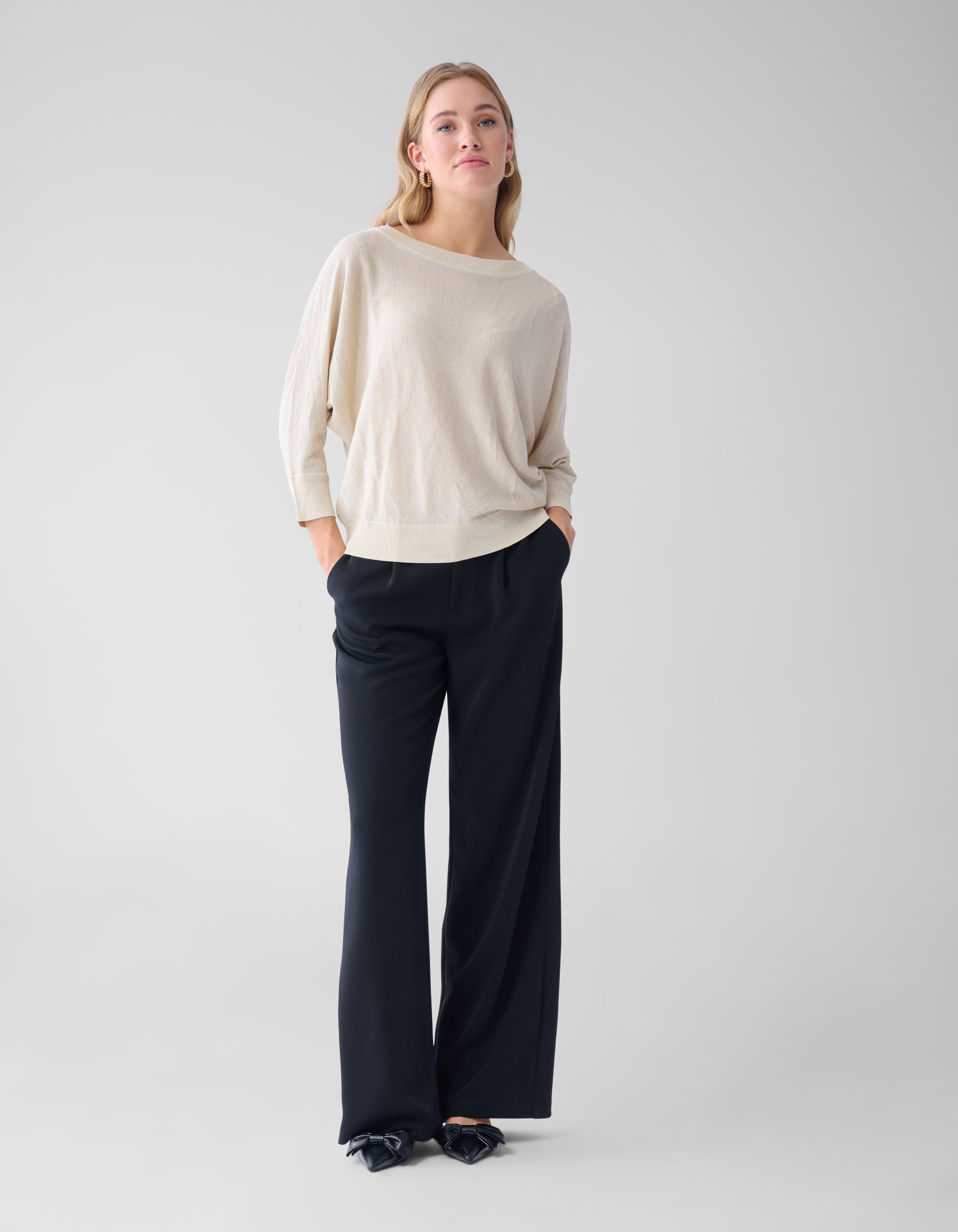 Pullover Glitzer Batwing SHOEBY WOMEN