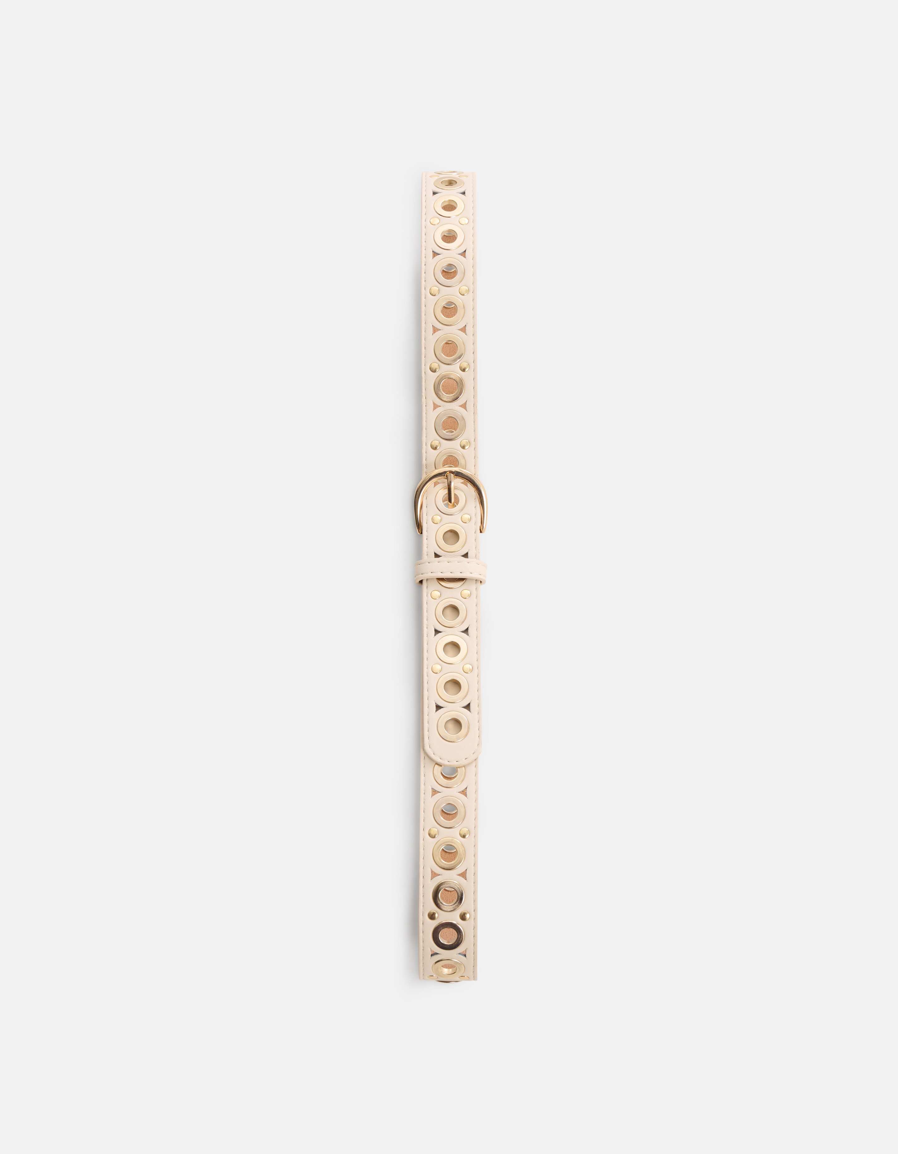 Ösengürtel Off White SHOEBY ACCESSOIRES