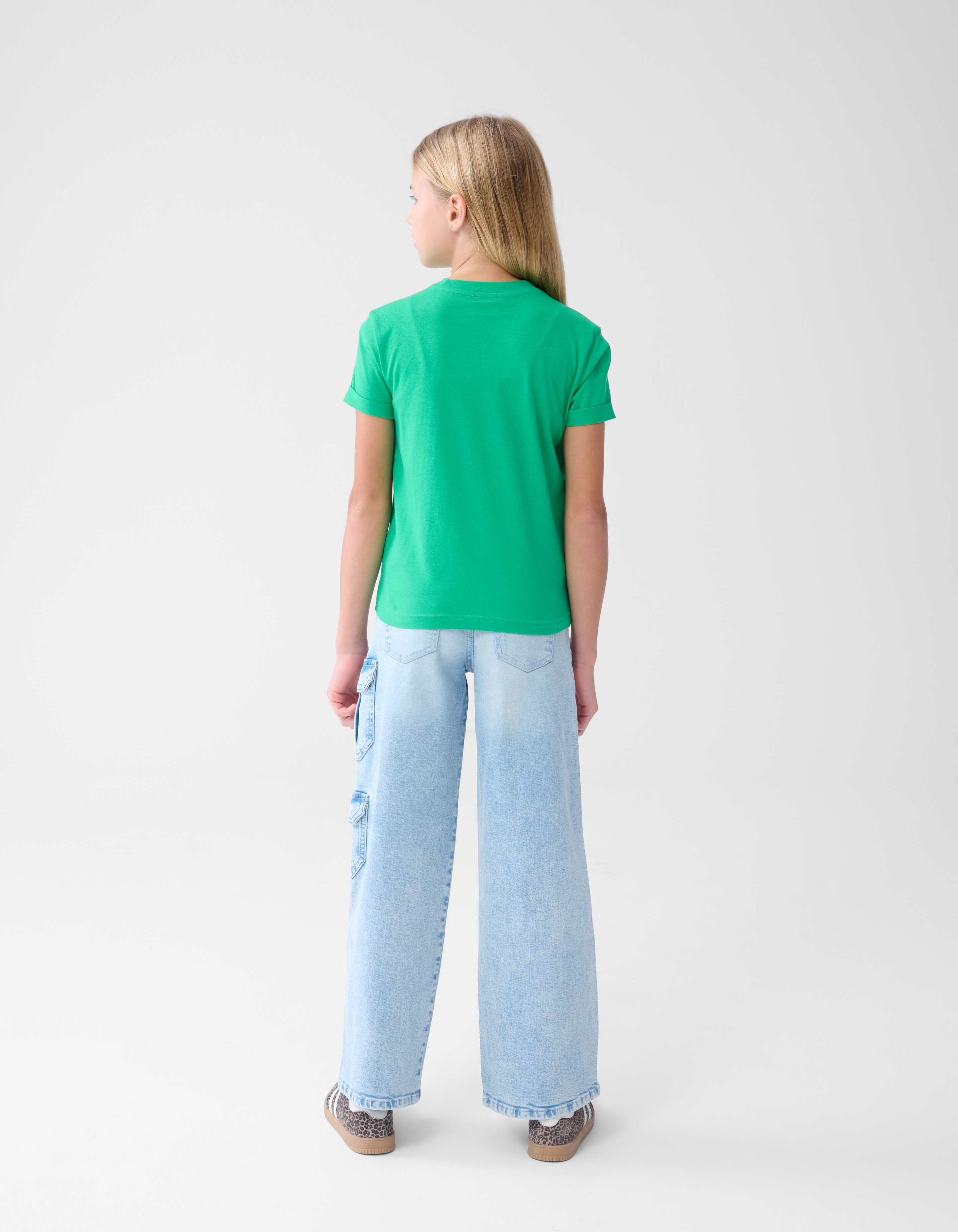 Kunstwerk T-shirt Grün SHOEBY GIRLS