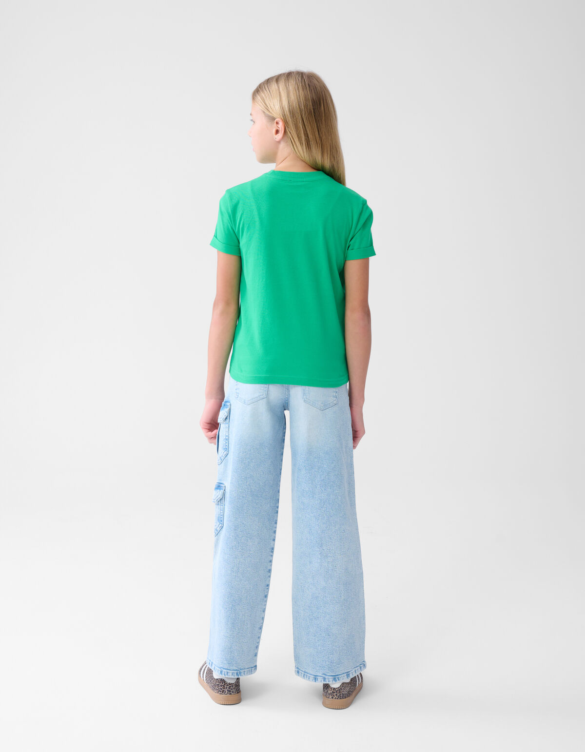 Kunstwerk T-shirt Grün SHOEBY GIRLS