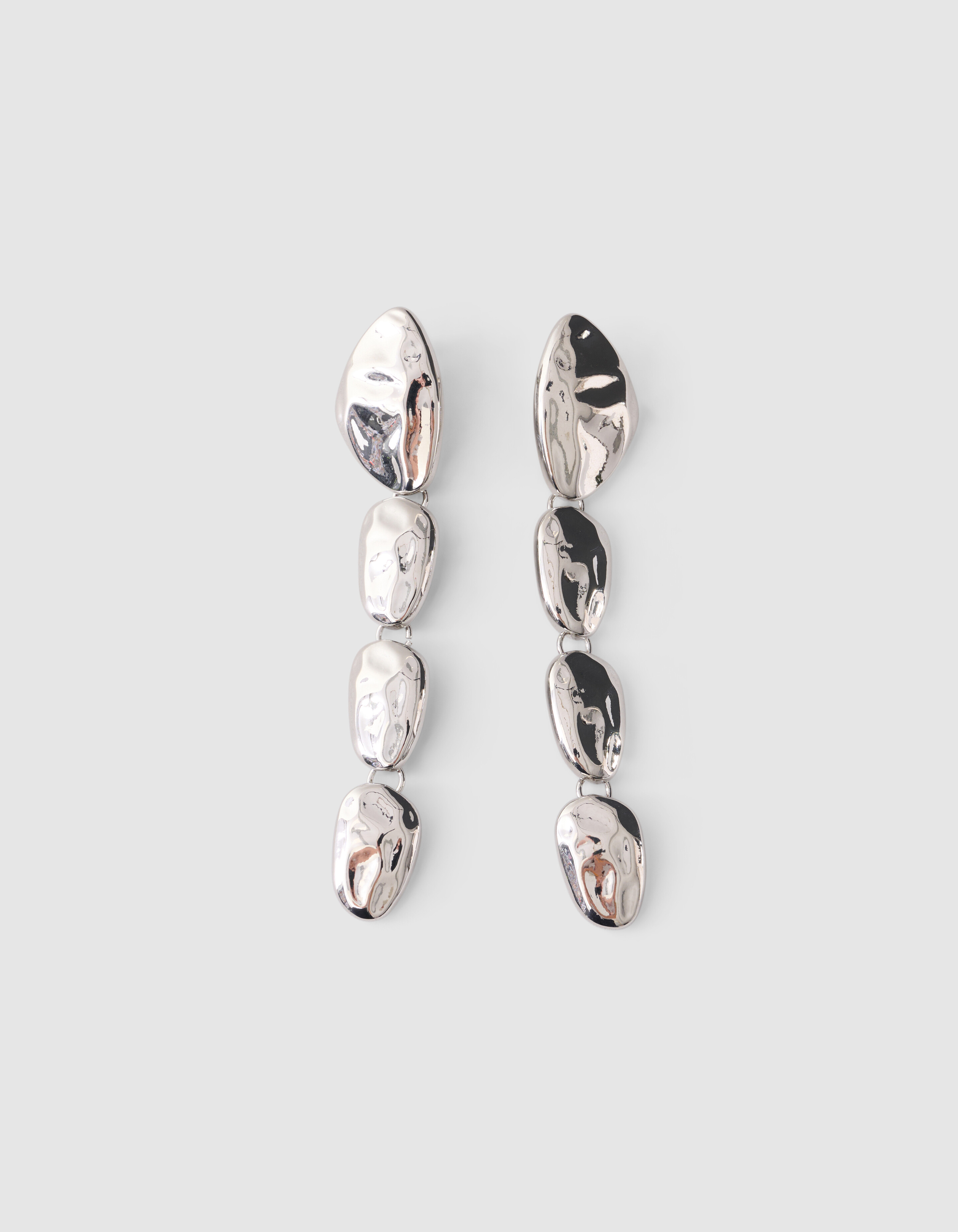 Hanging Stone Ohrringe Silber SHOEBY ACCESSOIRES