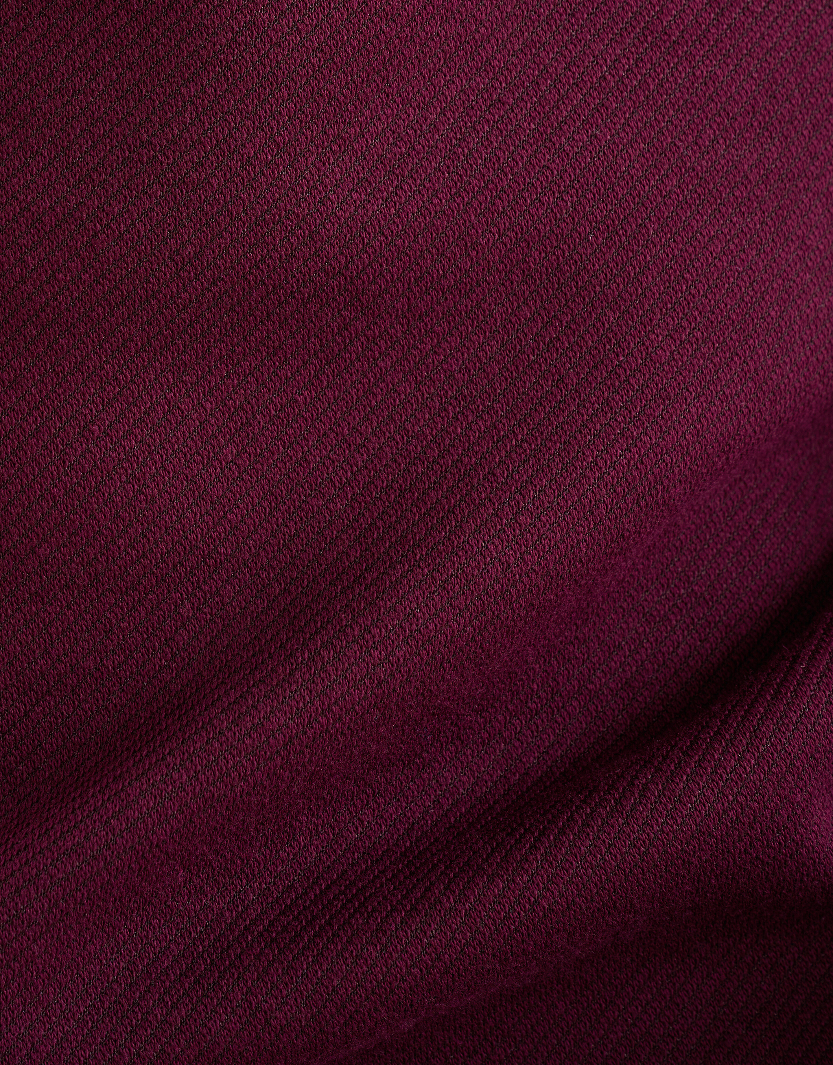 Textur-T-Shirt Bordeaux SHOEBY MEN