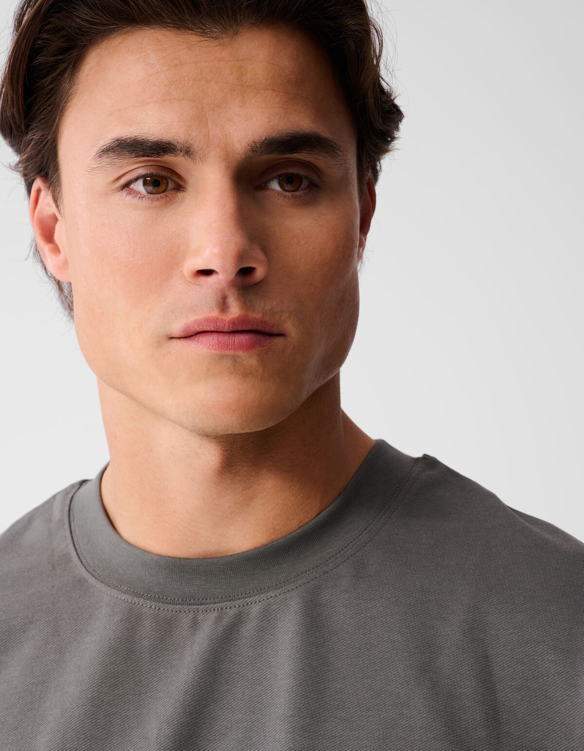 Sprankle Logo-T-Shirt Dunkelgrün SHOEBY MEN