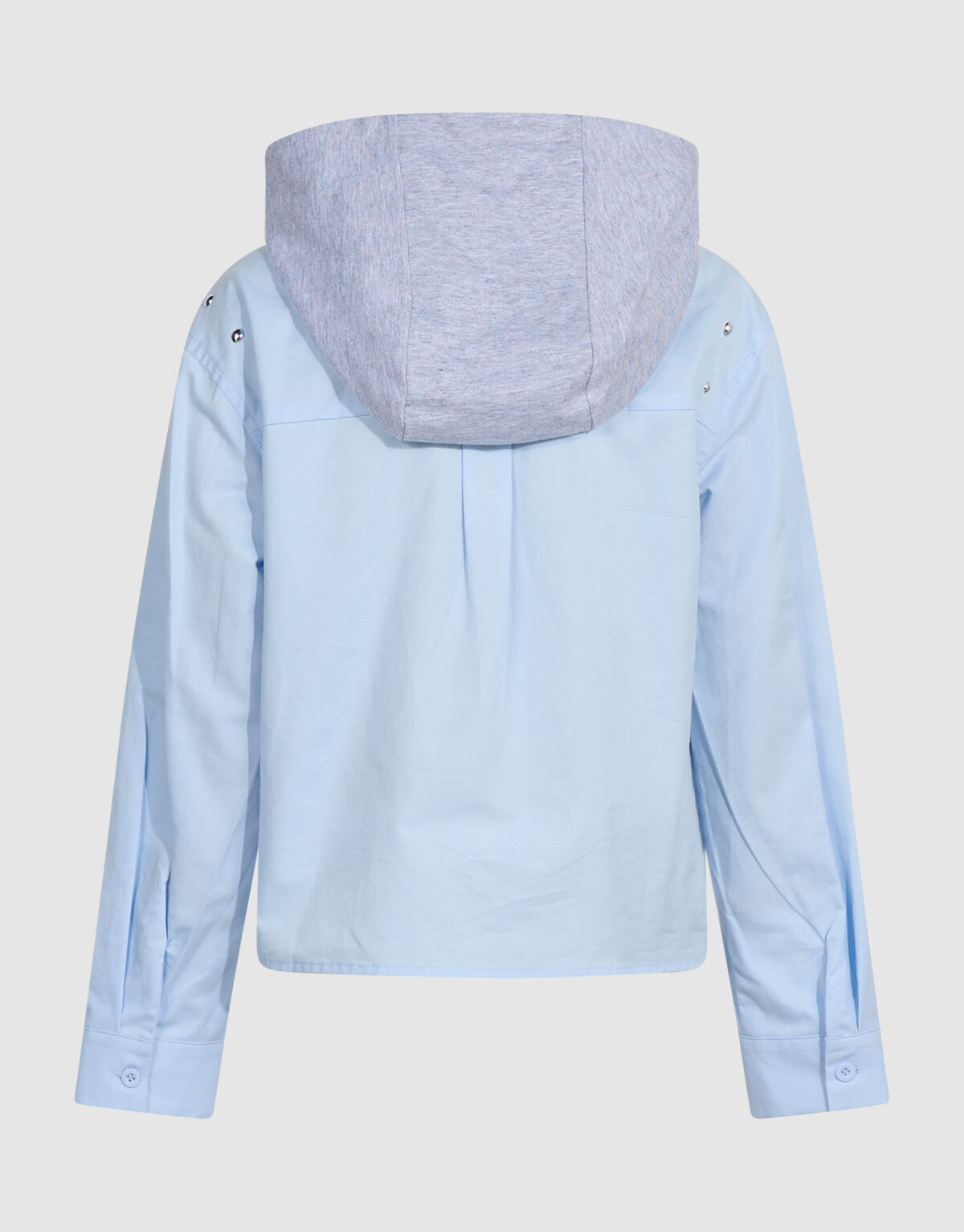 Hooded Bluse Hellblau SHOEBY GIRLS