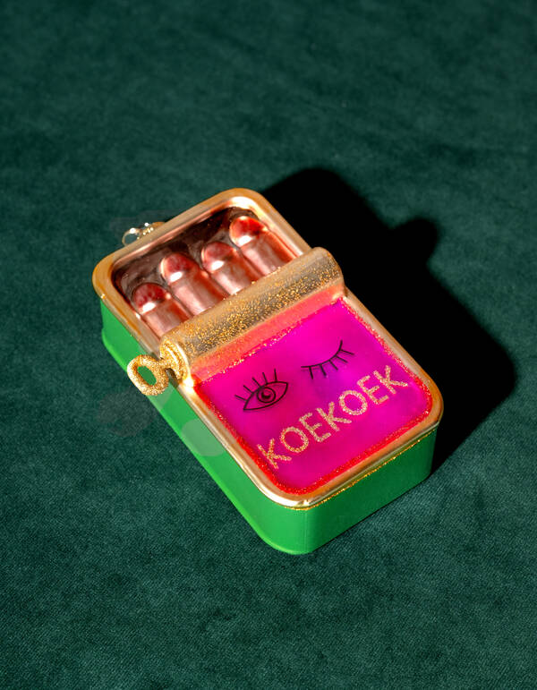 Kuckuck Zinn Weihnachtskugel Mehrfarbig By Fred SHOEBY ACCESSOIRES