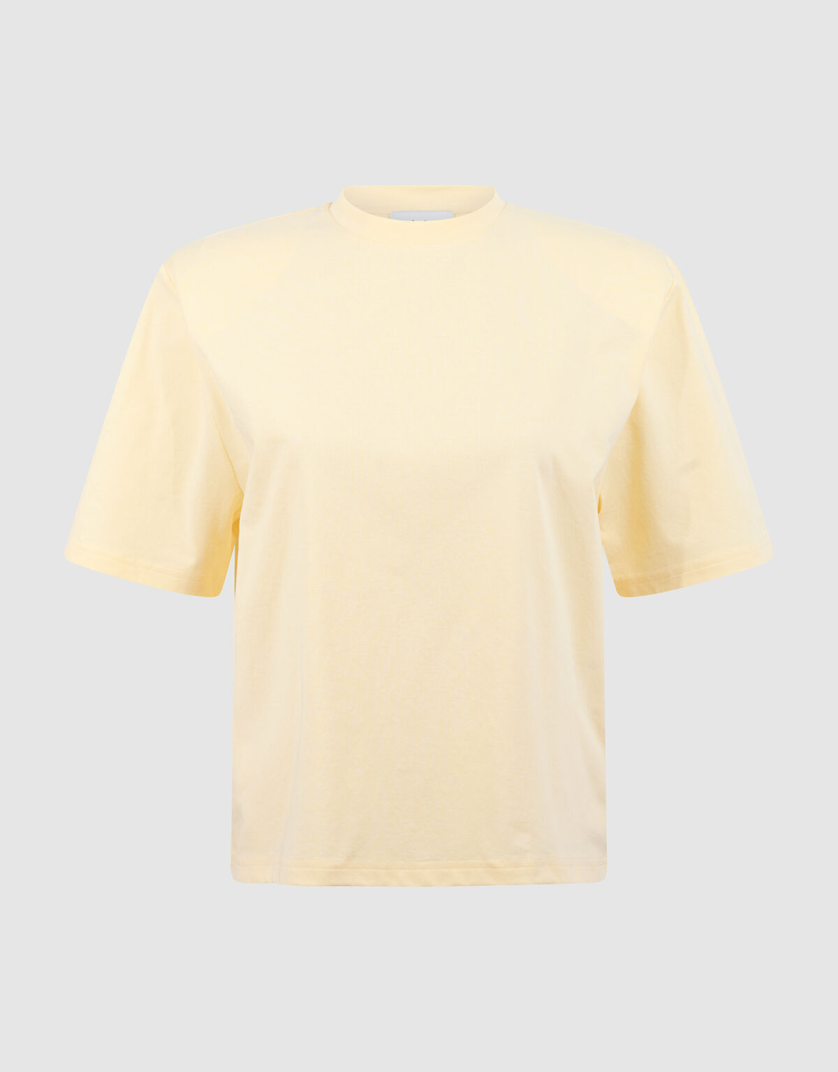 Gepolstertes T-Shirt Hellgelb SHOEBY WOMEN