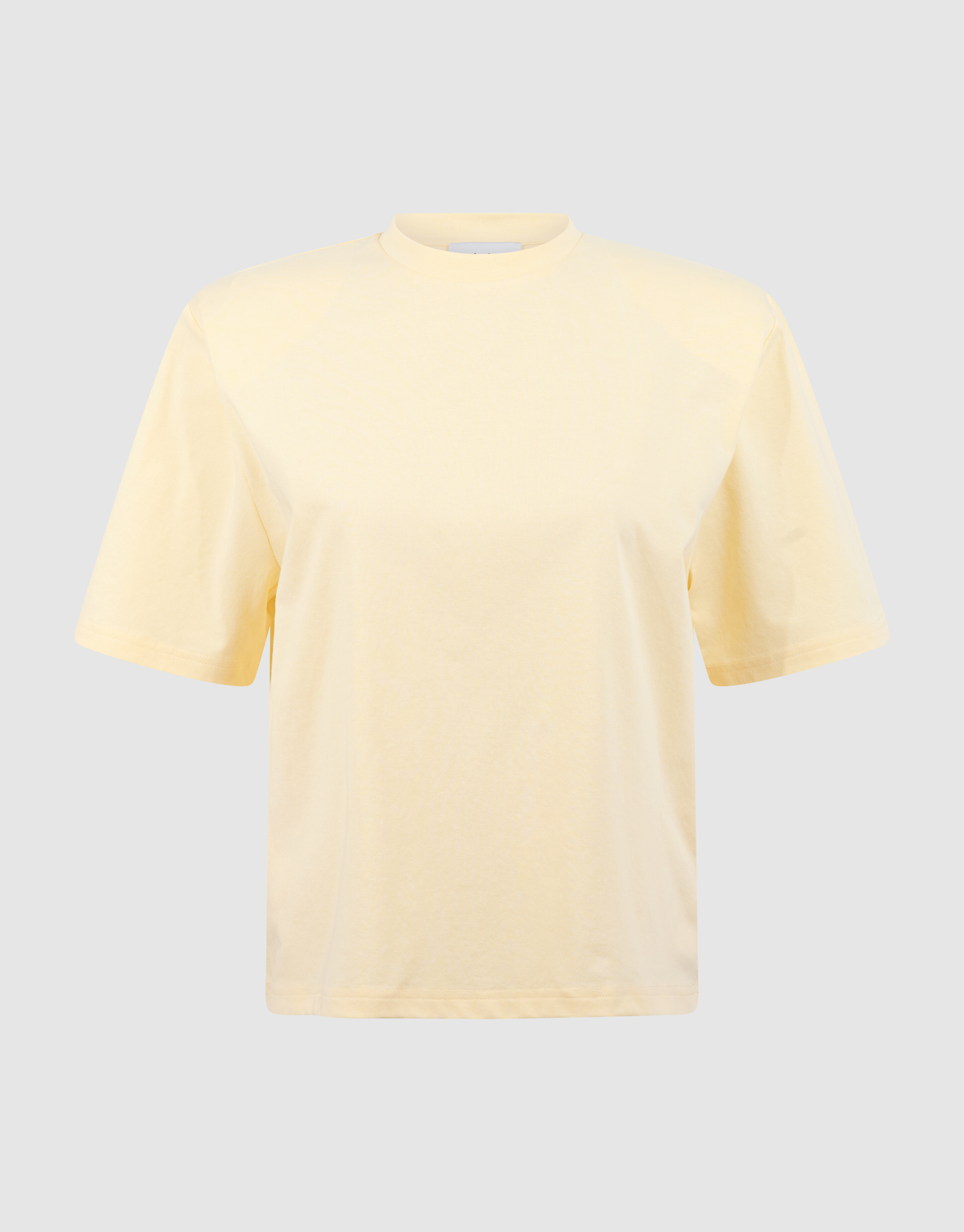 Gepolstertes T-Shirt Hellgelb SHOEBY WOMEN