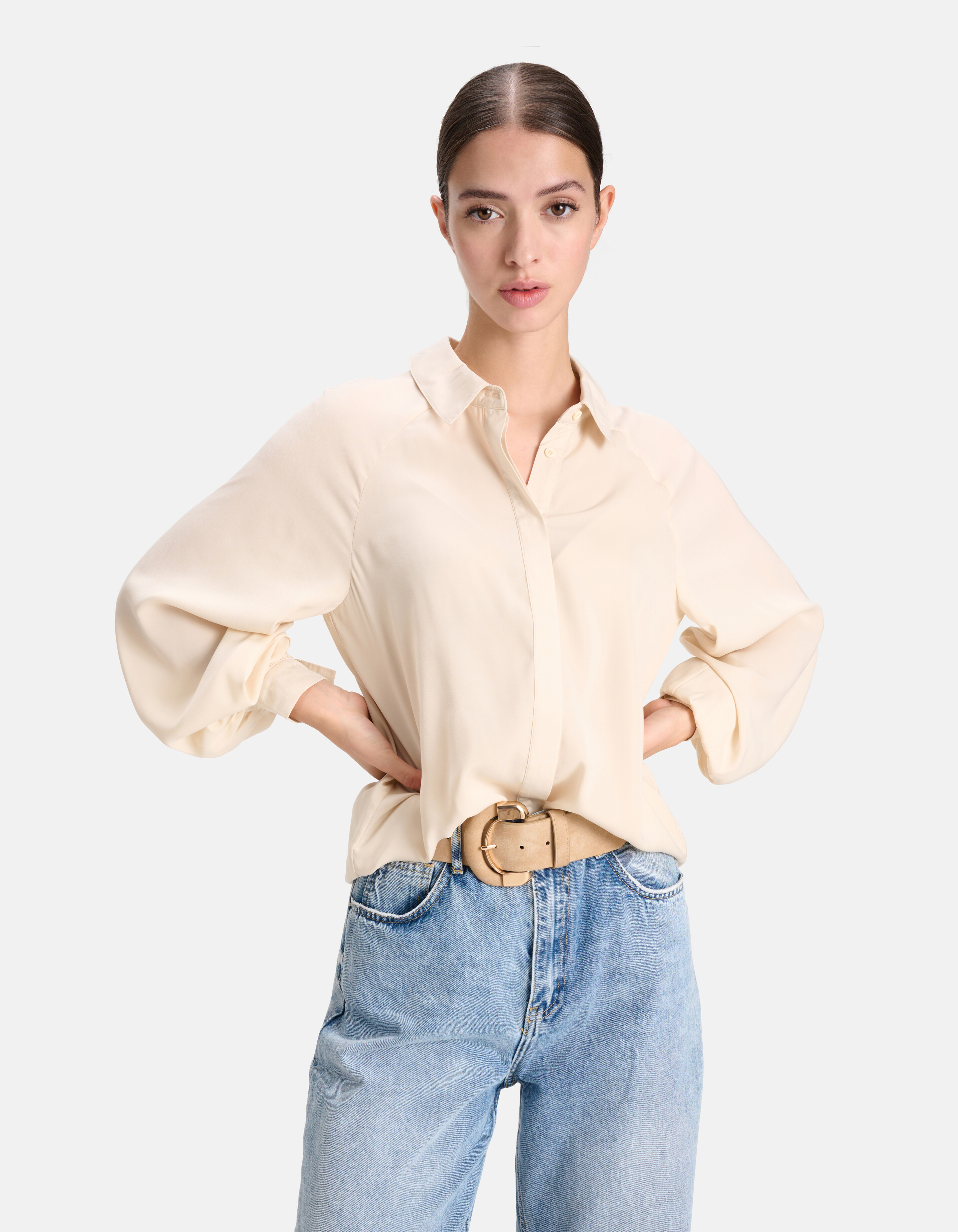 Bluse Beige SHOEBY WOMEN