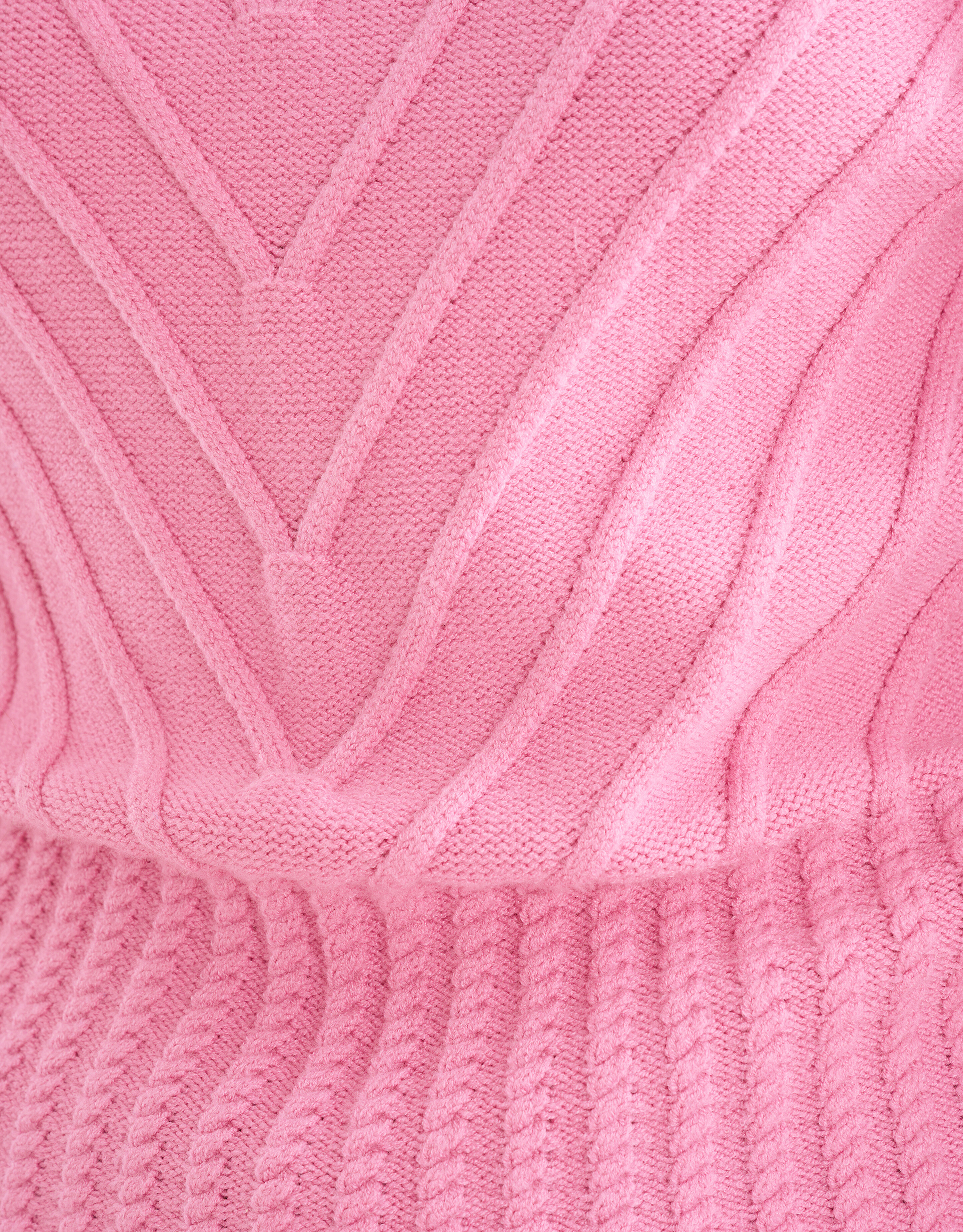 Diagonaler Pullover Rosa SHOEBY WOMEN