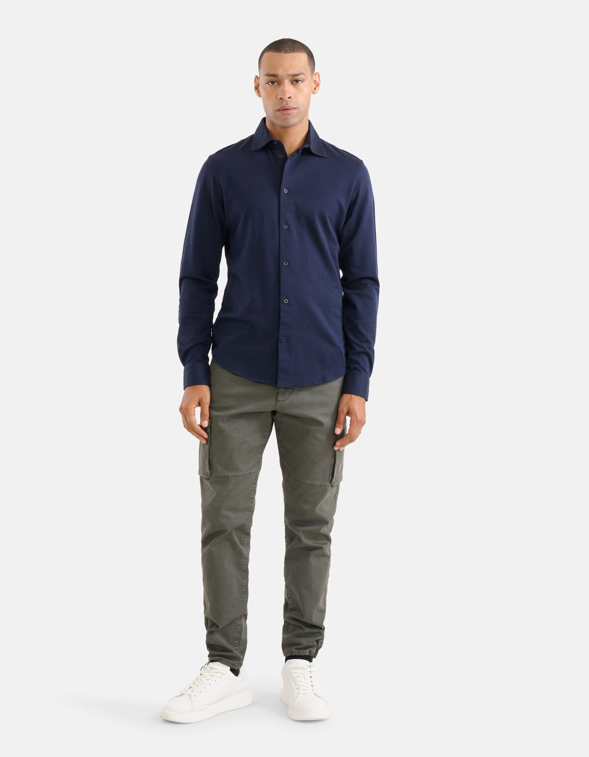 Jersey Shirt Dunkelblau SHOEBY MEN