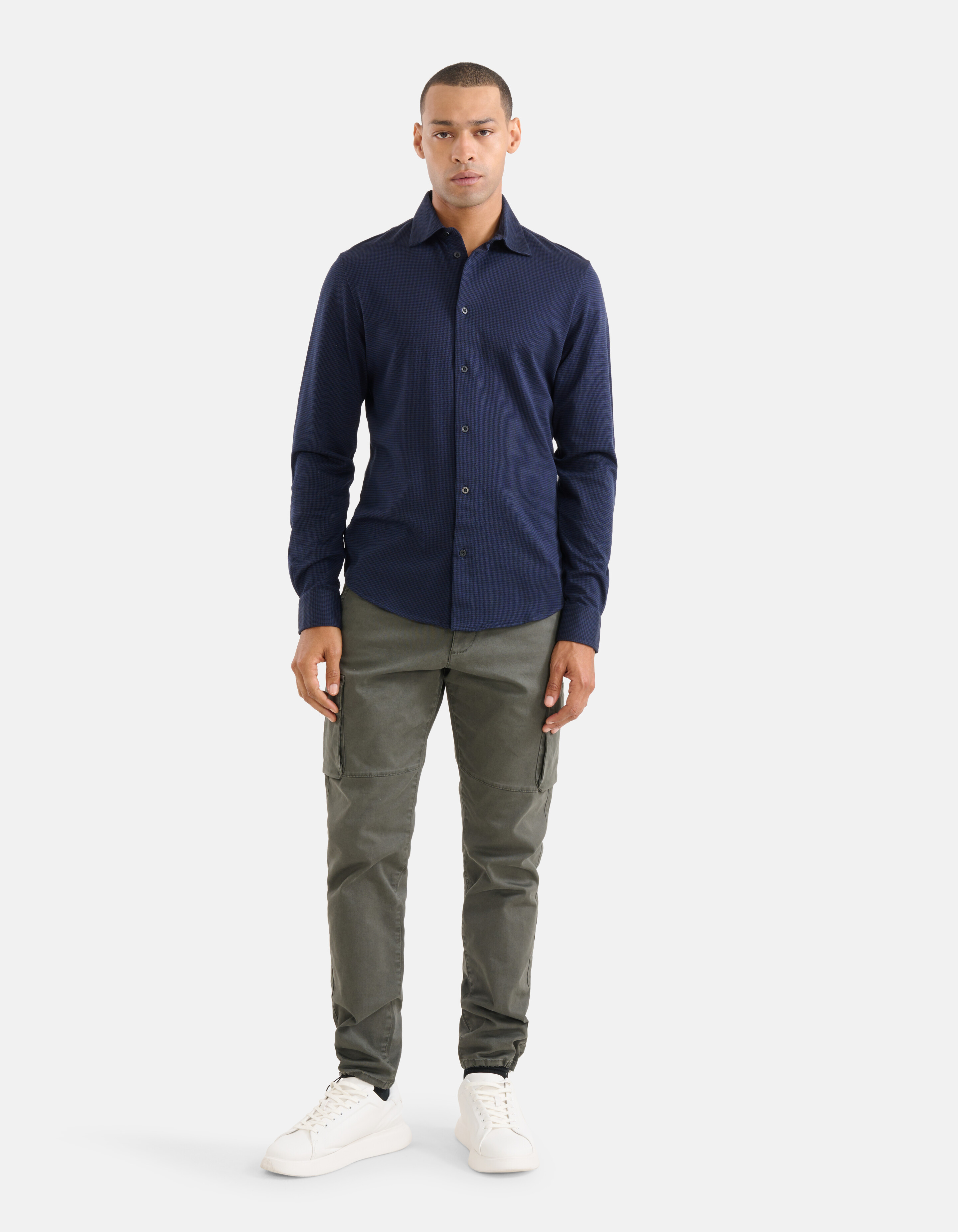 Jersey Shirt Dunkelblau SHOEBY MEN