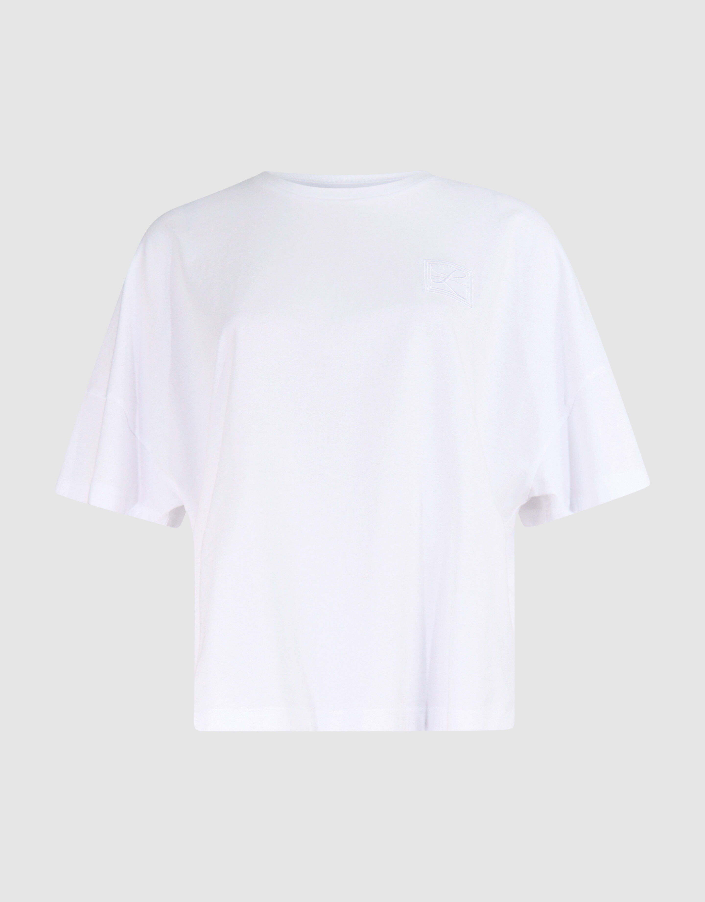 T-Shirt in Übergröße Weiß By Lonneke SHOEBY WOMEN
