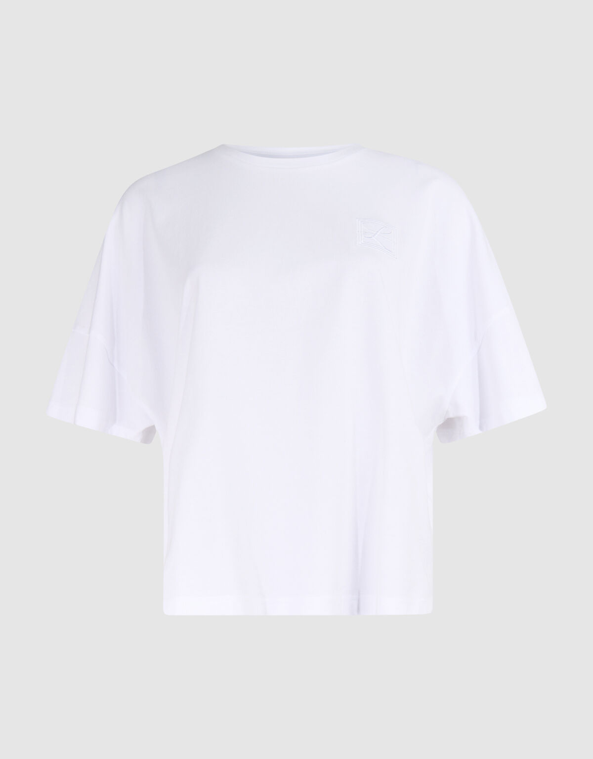 T-Shirt in Übergröße Weiß By Lonneke SHOEBY WOMEN