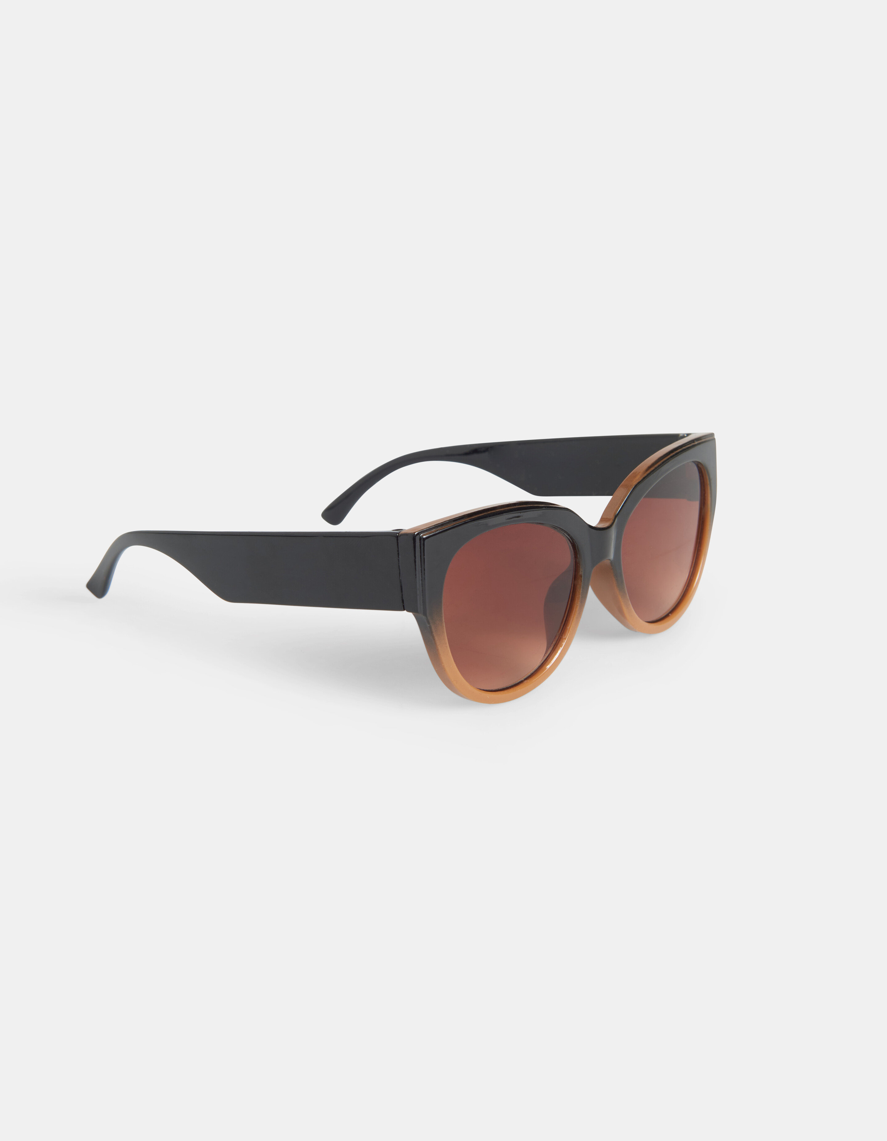 Glänzende schwarze Sonnenbrille ACCESSOIRES SHOEBY