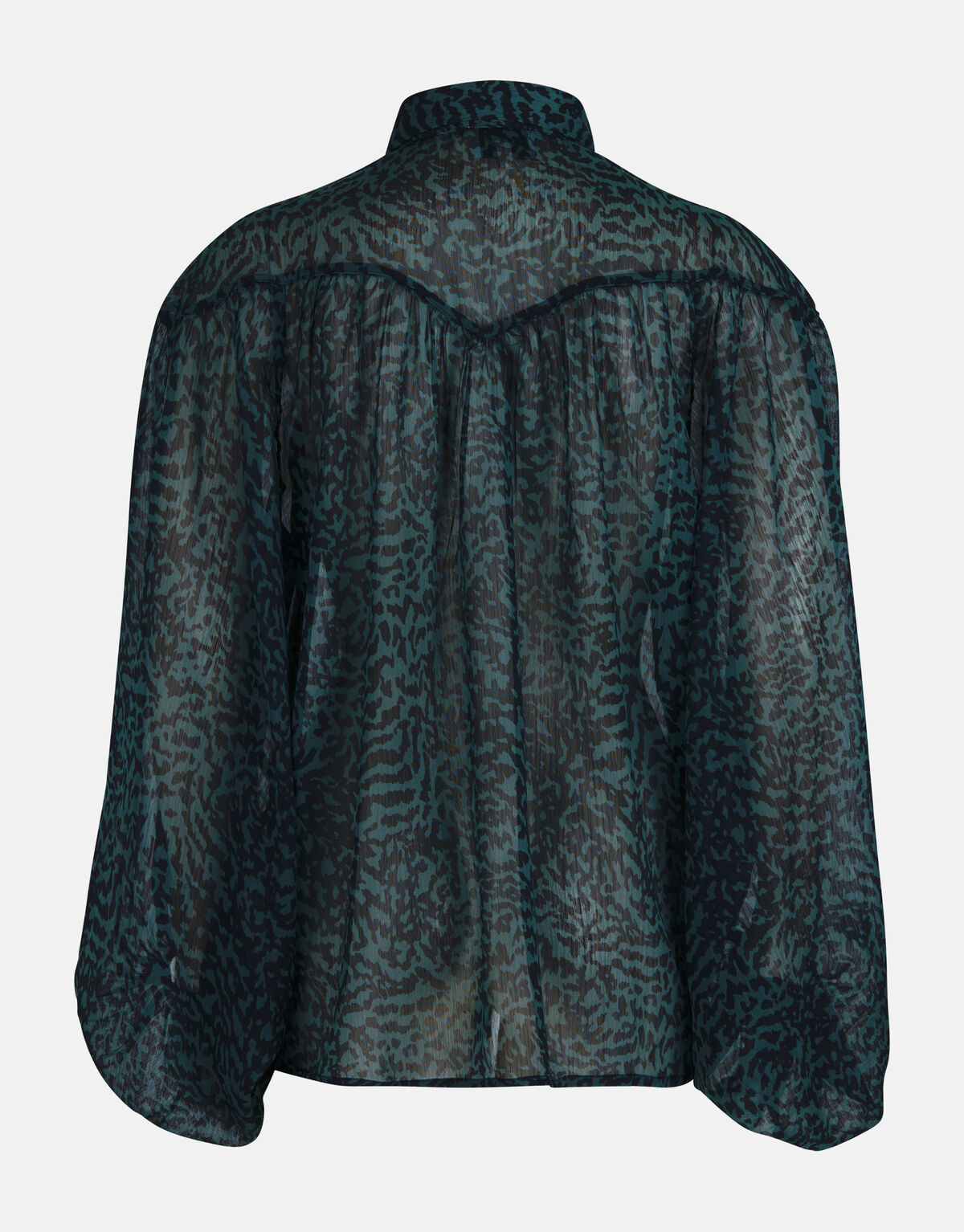 Chiffonbluse Dunkelgrün SHOEBY WOMEN